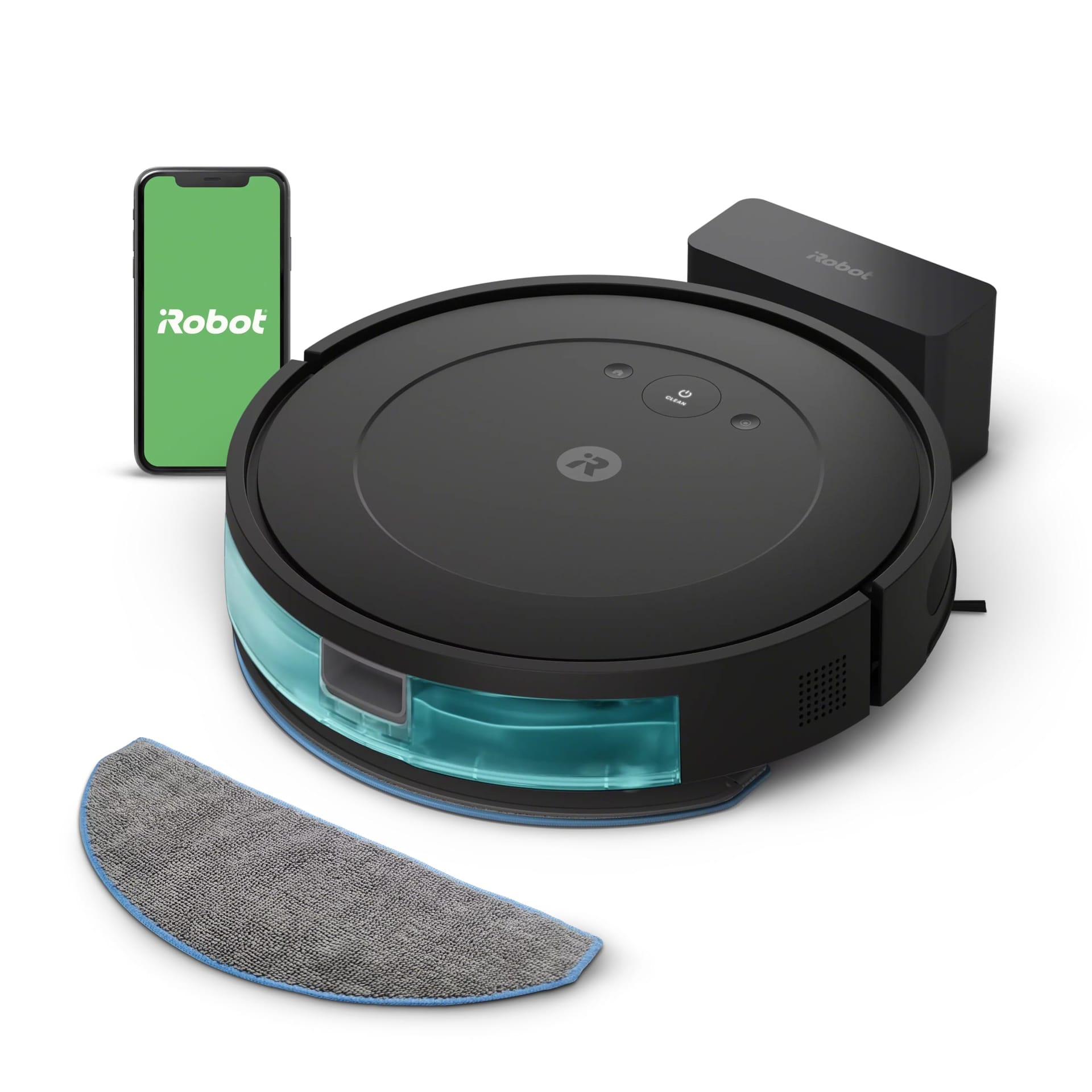 iRobot Roomba Combo Robot Vacuum & Mop (Y0110) | Power-Lifting Suction, Multi-Surface Cleaning | Alexa Compatible