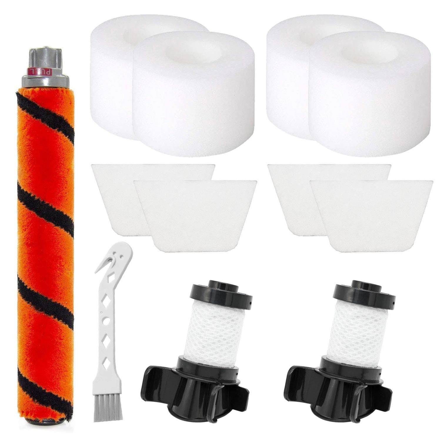 Replacement Vacuum Filter Kit Compatible with Shark Ionflex Duoclean IF100 X30 X40 F60 F80 IF200 IF201 IF202 IF205 IF251 IF252 IF281 IF282 IF285 UF280 IC205, XPREMF100 XPSTMF100