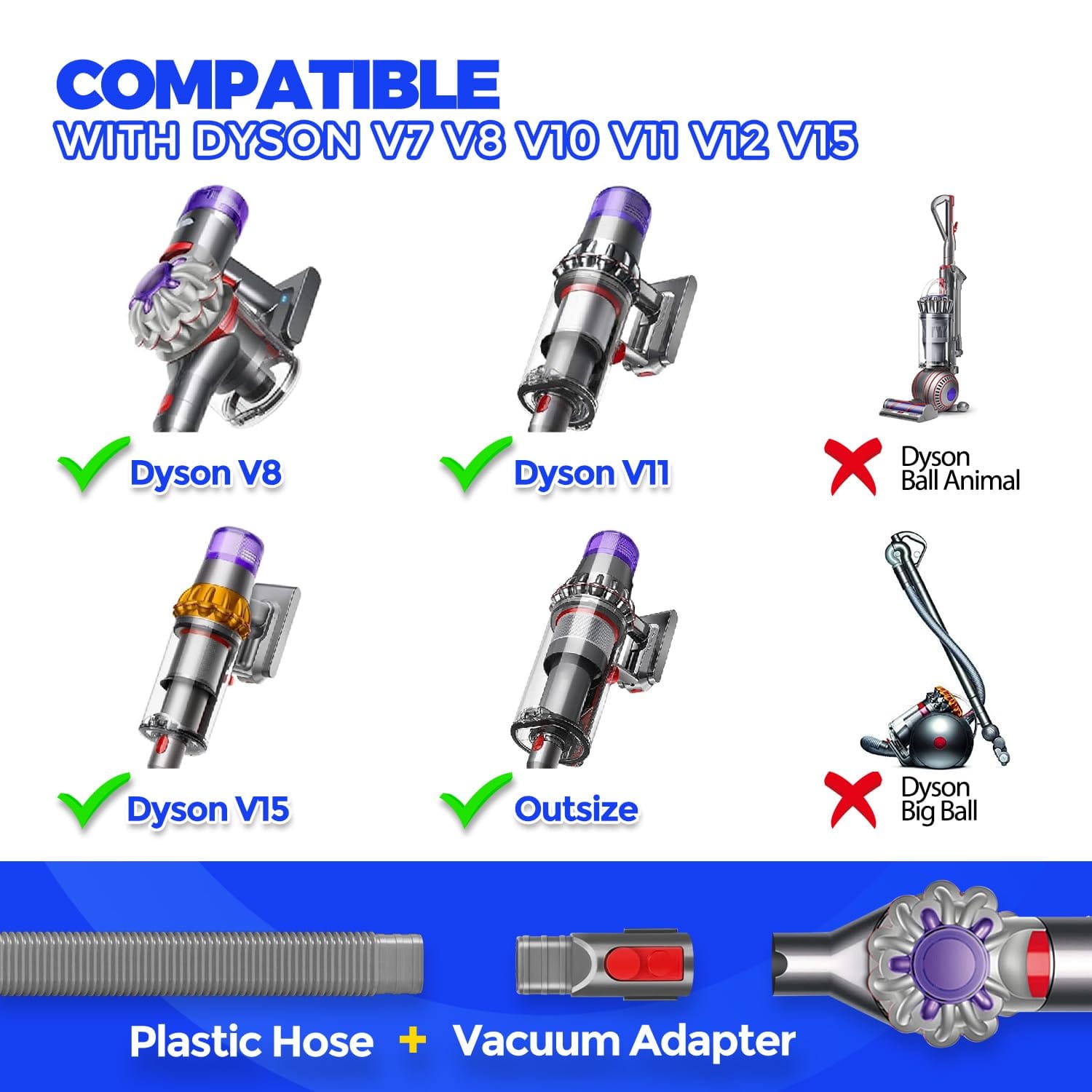 Holikme Dryer Vent Cleaner Kit with Cordless Stick Vacuum Compatibility - Grey - Review Image 2
