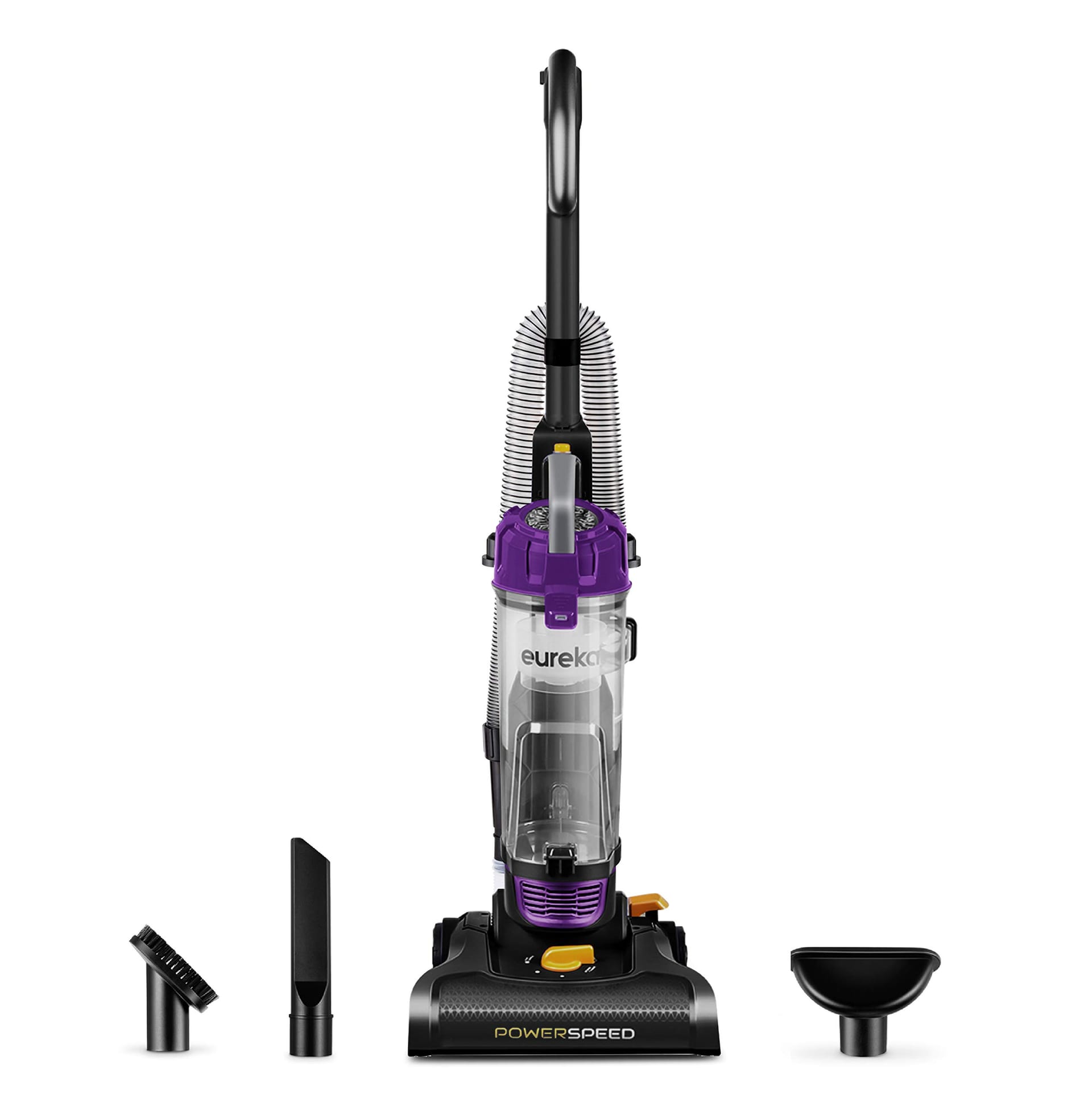 Eureka Powerspeed Bagless Upright Vacuum Cleaner - Lightweight Purple Cleaner for Whole Home Cleaning
