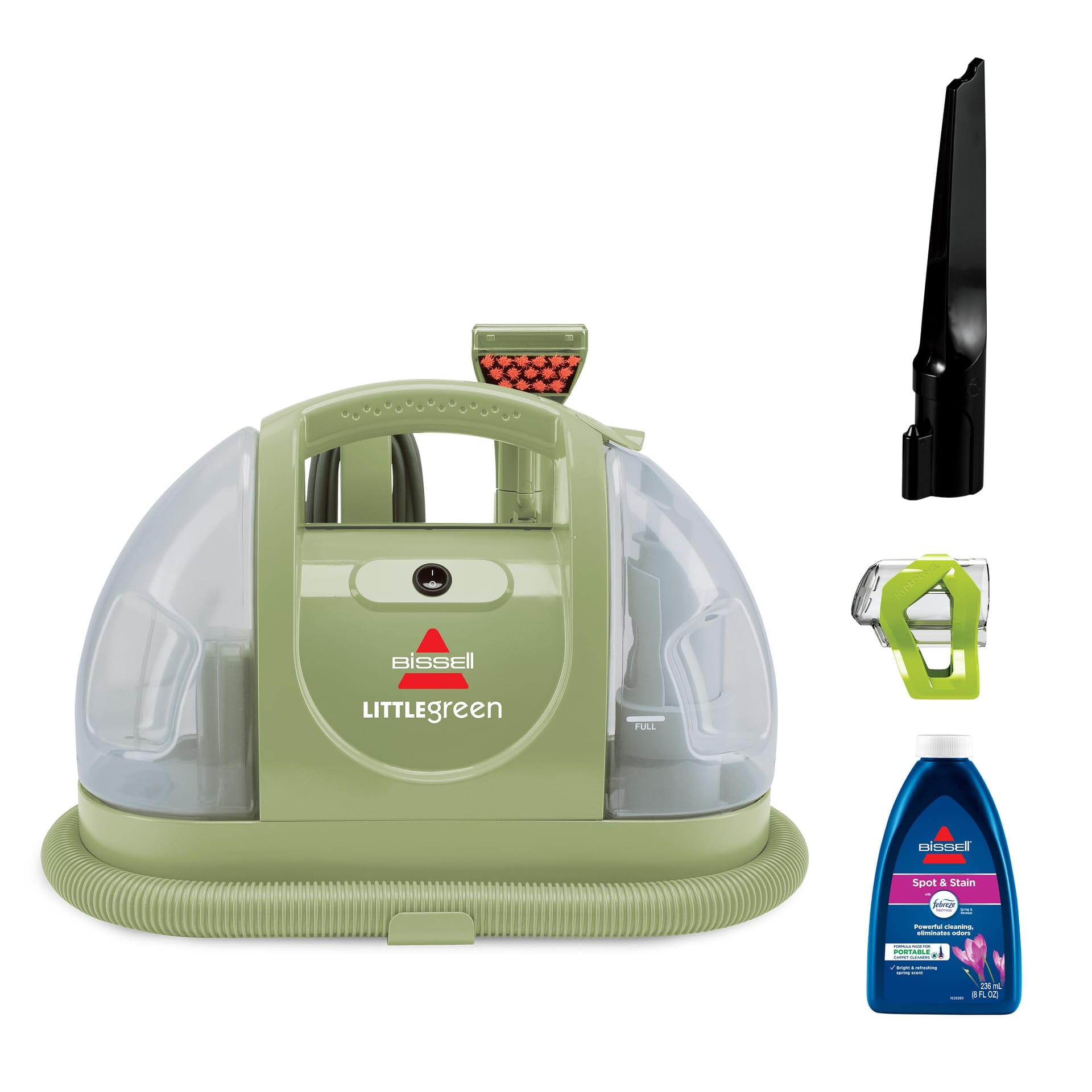 Bissell Little Green Multi-Purpose Portable Carpet and Upholstery Cleaner with Specialty Tools