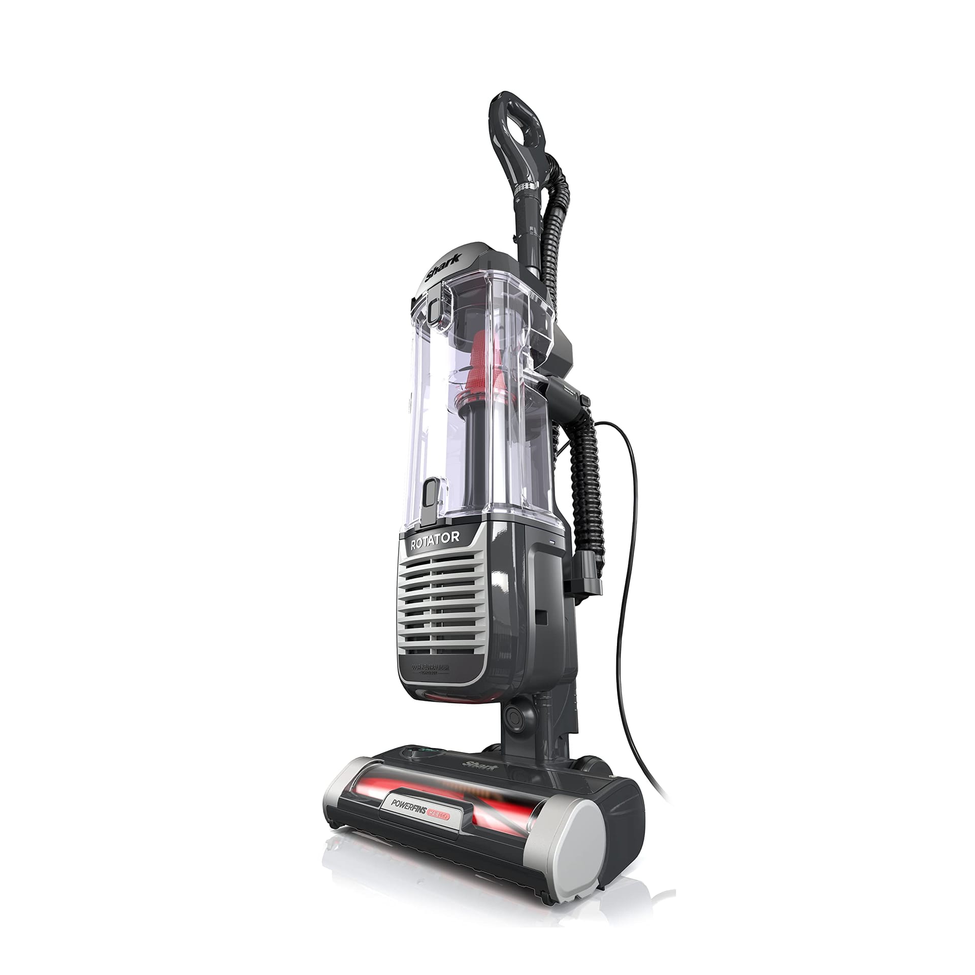 Shark Rotator Pet Upright Vacuum with Powerfins Hairpro & Odor Neutralizer Technology, Charcoal - Powerful Suction, 3XL Dust Cup