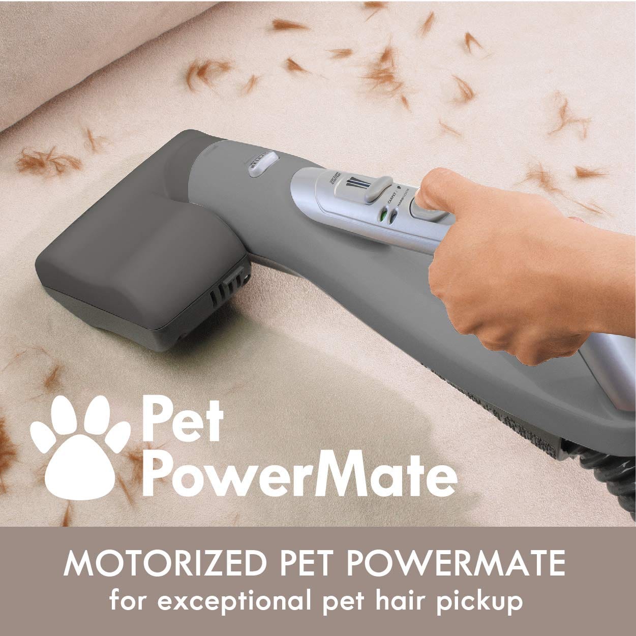 Kenmore Elite Pet Friendly Canister Vacuum with Pet Powermate, HEPA Filter, Ultra Plush Nozzle, Retractable Cord, 3 Cleaning Tools - 700 Series (Gold) - Review Image 4