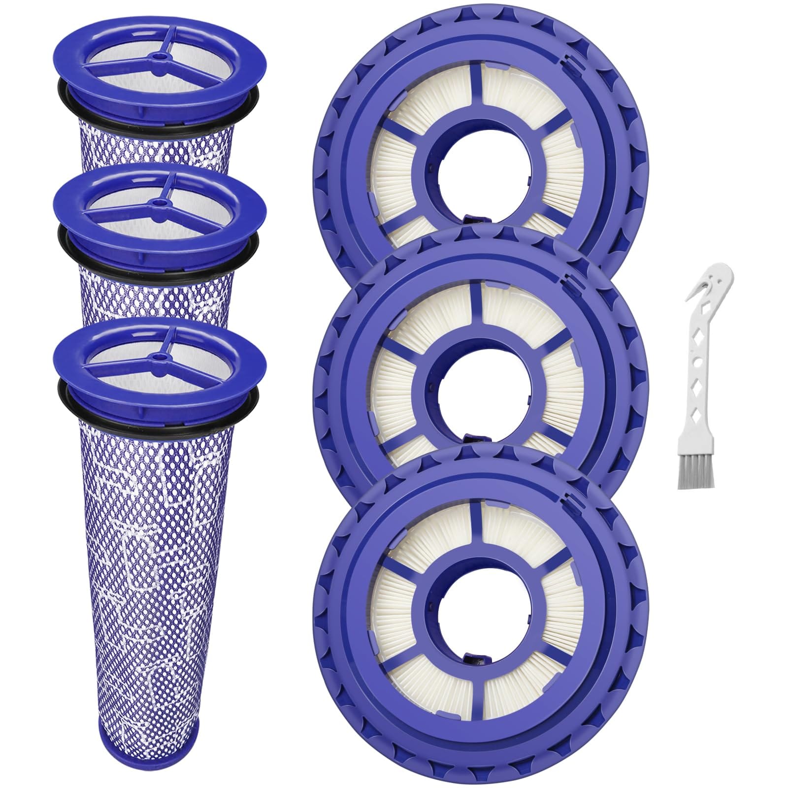 Lemige HEPA Filter Replacement Kit for Dyson DC41 DC65 DC66 UP13 UP20 UP30 Animal Vacuums, 920769-01 & 920640-01 (3 Post-HEPA Filters & 3 Pre-Filters)