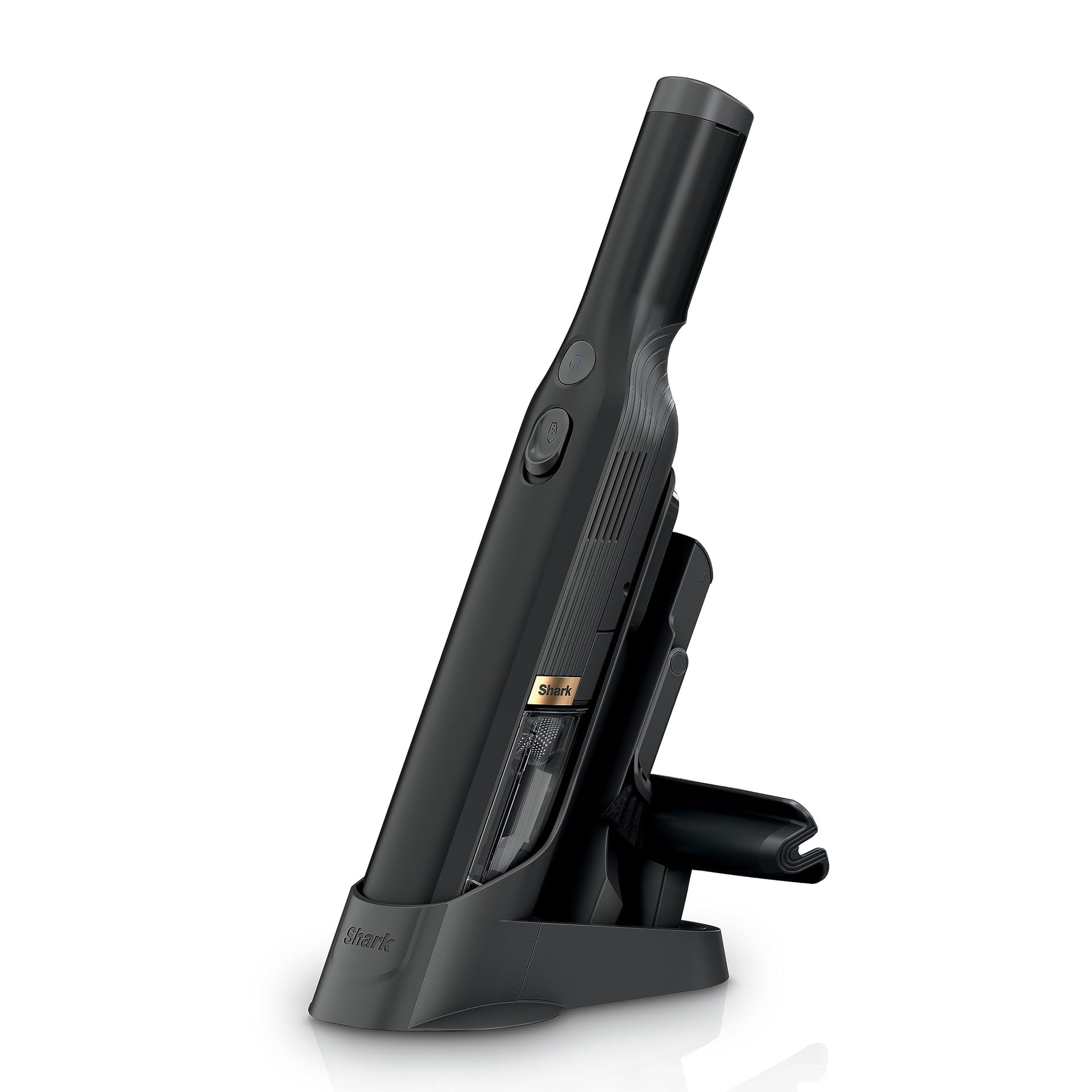Lightweight Shark WV201BK Wandvac Cordless Handheld Vacuum with Powerful Suction and Accessories, Black