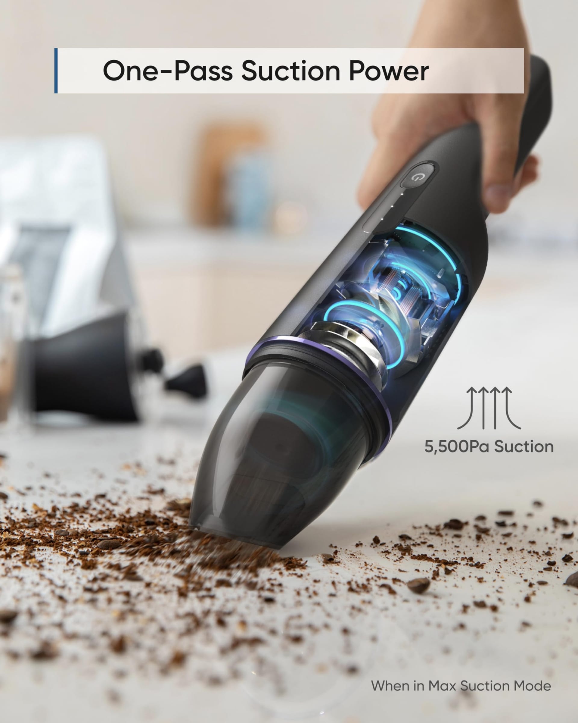 Eufy HomeVac H11 Cordless Handheld Vacuum Cleaner with Powerful Suction for Pet Hair - Review Image 5