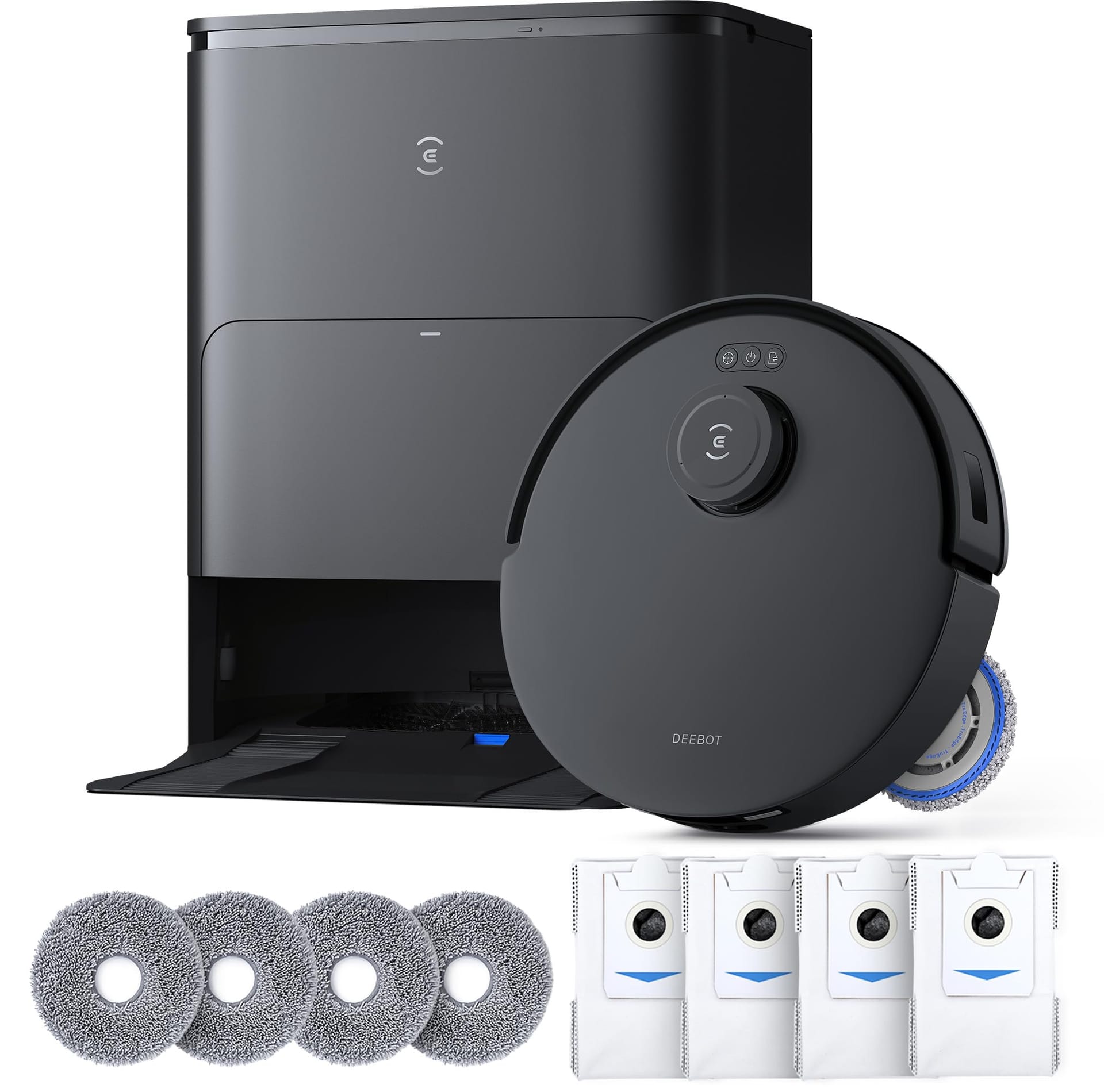 Pet Hair Vacuum: Ecovacs Deebot T30S Care Robot Vacuum And Mop with 11000Pa Suction Power and Advanced Cleaning Technologies