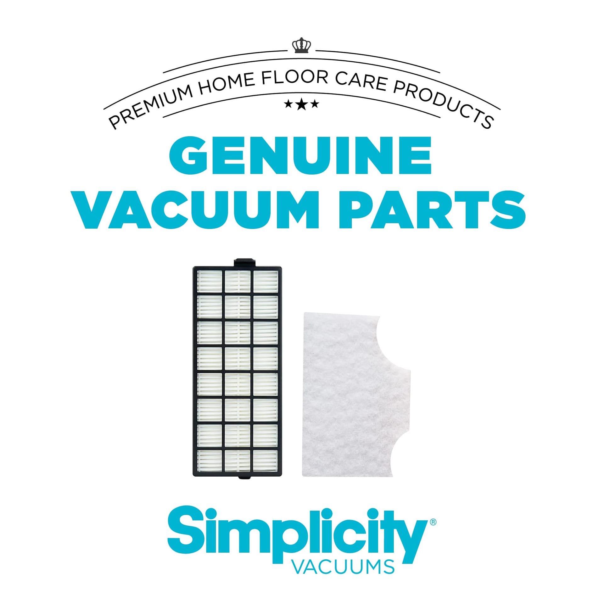 Genuine Simplicity Vacuums SF20Ezm HEPA Media Filter Set - Replacement Filter for Allergy Upright Vacuum Cleaner - Review Image 2