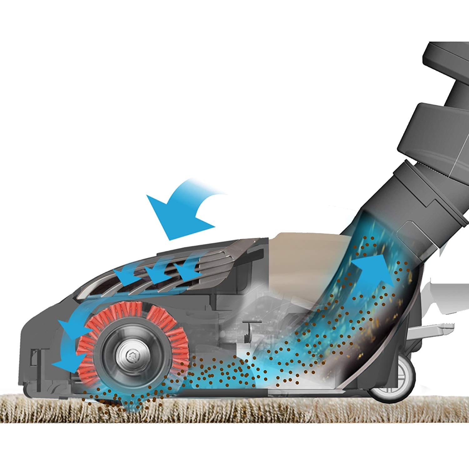 Kenmore Elite Pet Friendly Bagged Canister Vacuum with Hepa Filter and Pet Powermate - Champagne - Review Image 5