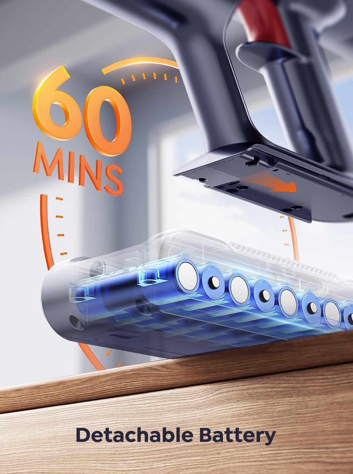 INTETURE Replacement Battery for Cordless Vacuum Cleaner BP20 - Review Image 3