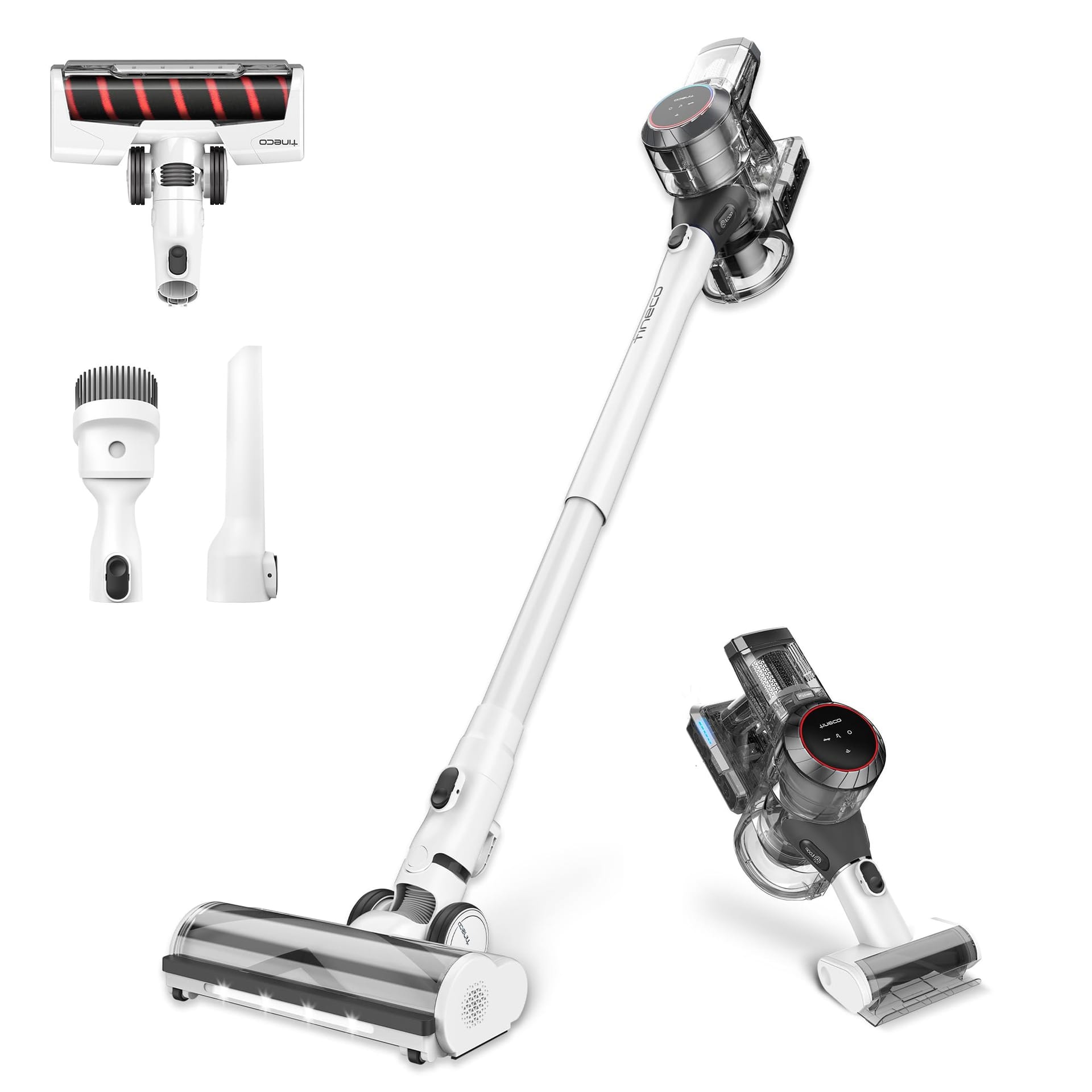 Lightweight Cordless Stick Vacuum for Pet Hair Cleaning with ZeroTangle Technology