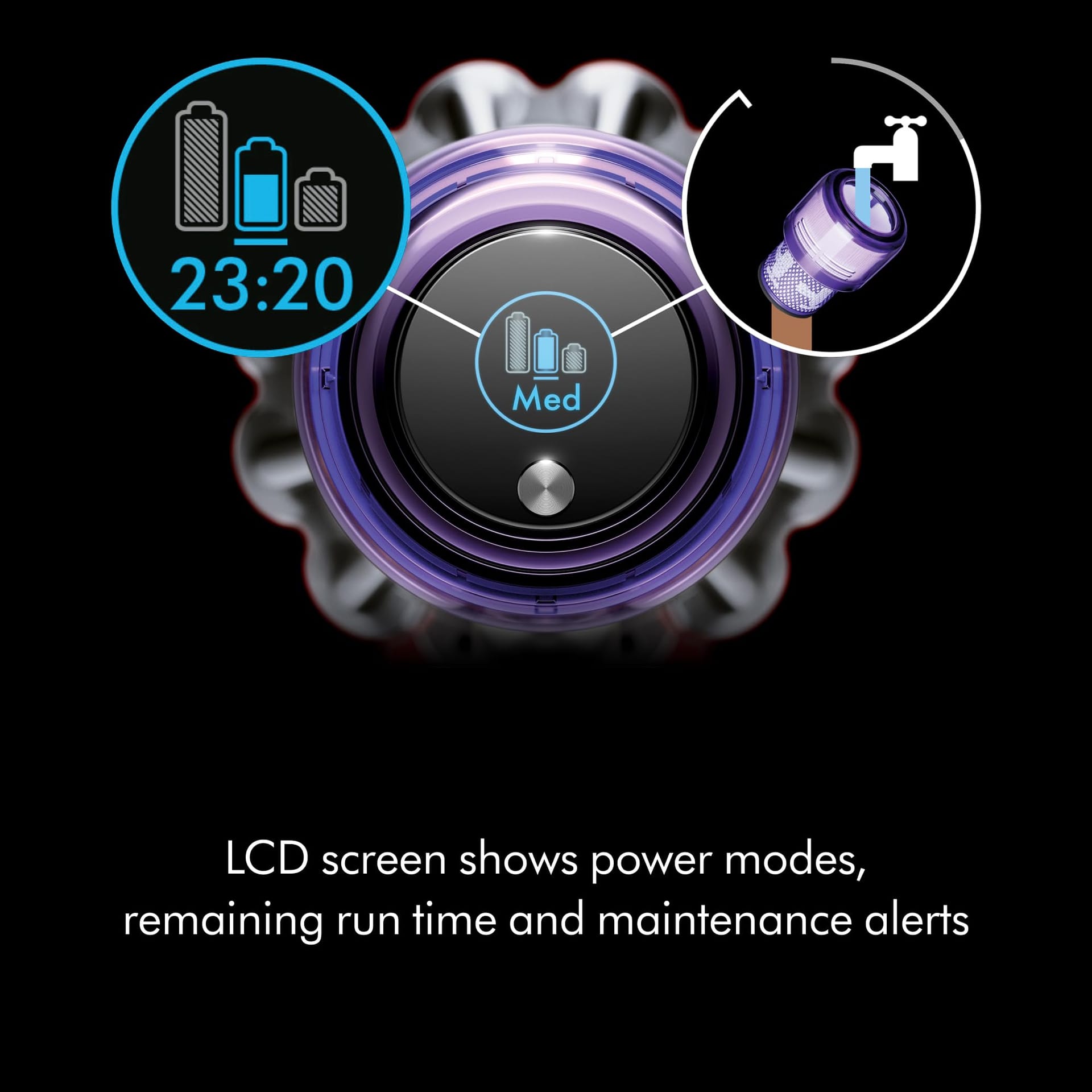 Dyson V11 Origin Cordless Vacuum Cleaner for Pet Hair, Nickel/Blue - Review Image 5