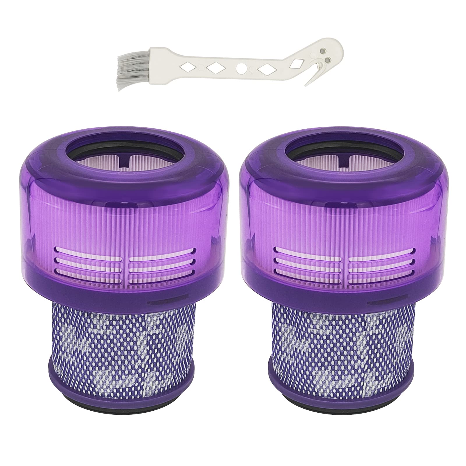 2 Pack HEPA Filters Replacement for Dyson V11 Outsize Vacuum Cleaner, Washable & Reusable