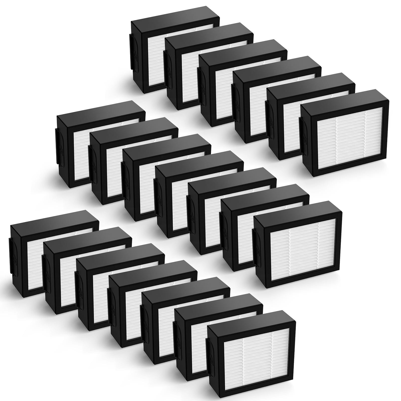 20 Pack Roomba Filters Replacement for Irobot Roomba E, I and J Series - High Efficiency 4639161 Filters
