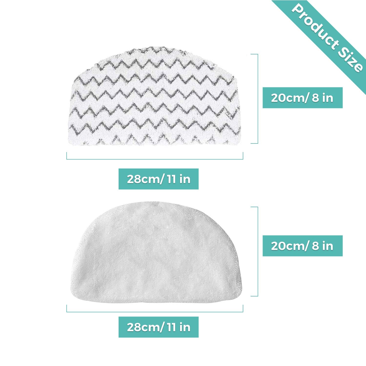 6 Pack Washable Steam Mop Pads Replacement for Bissell Powerfresh 1940 Series - Review Image 5