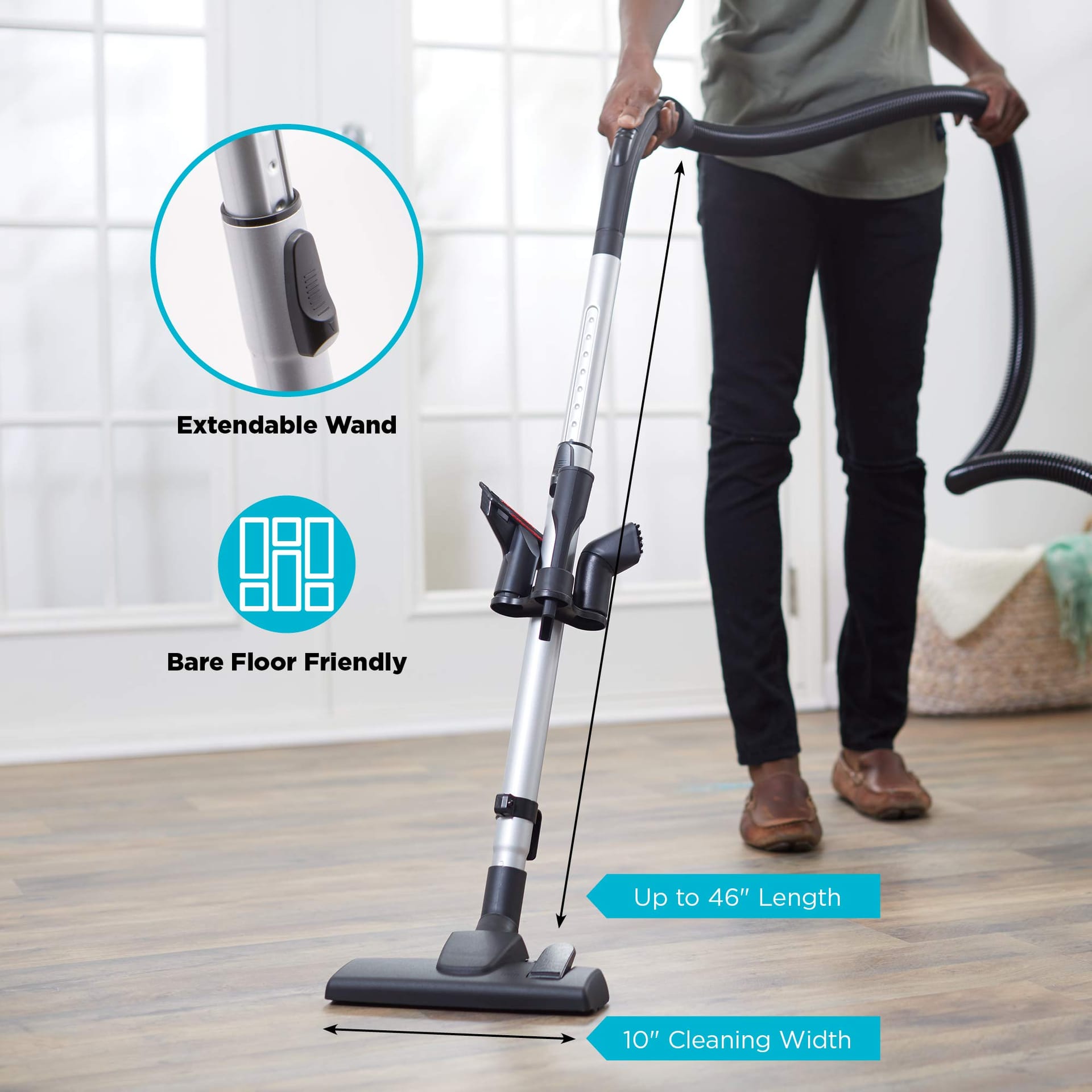 Compact Jill Canister Vacuum Cleaner with Dual-Certified HEPA Filter - Review Image 5