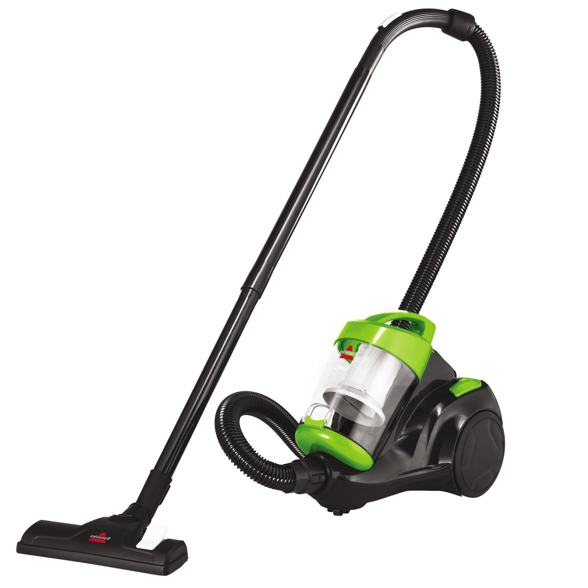 Bissell Zing 2156A Lightweight Bagless Canister Vacuum Cleaner in Black/Citrus Lime