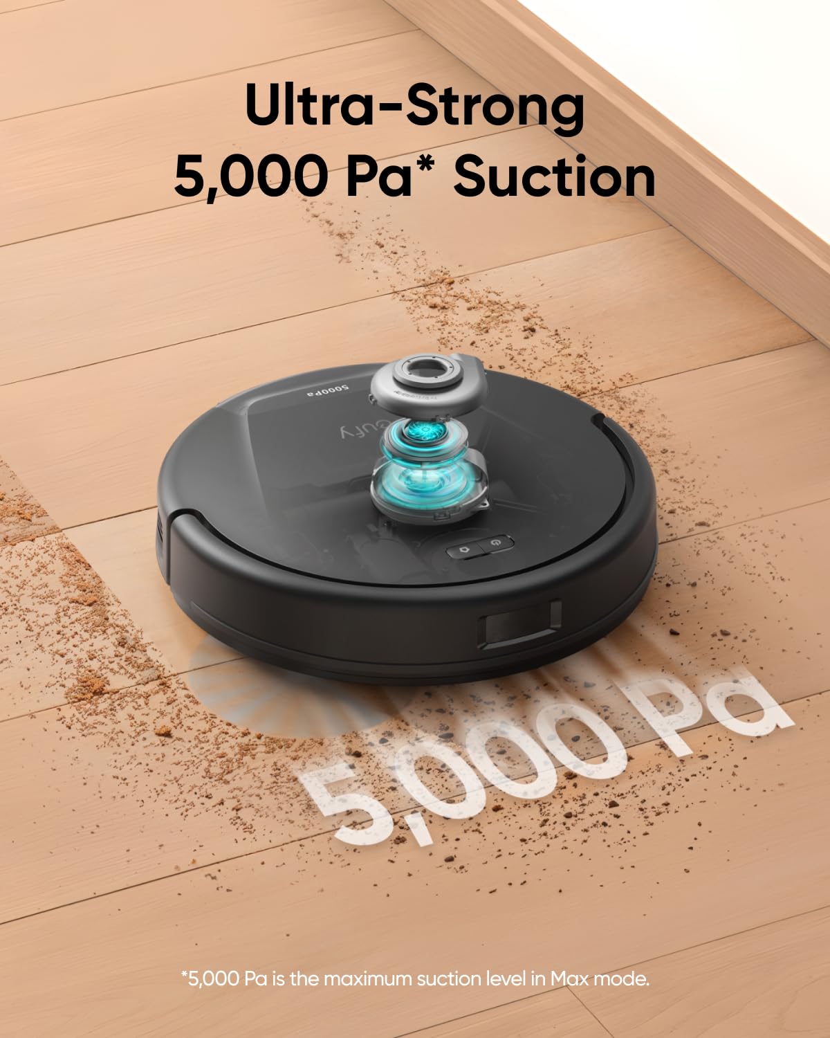 Eufy L60 Robot Vacuum with Self-Empty Station, Hair Detangling Technology, 60-Day Hands-Free Cleaning, 5000 Pa Suction - Review Image 4