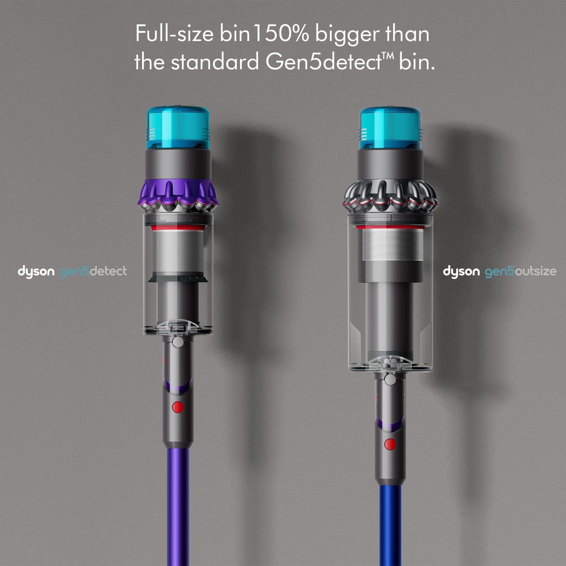 Dyson Gen5Outsize Cordless Vacuum Cleaner, Nickel/Blue - Powerful Cordless Stick Vacuum with HEPA Filtration - Review Image 4