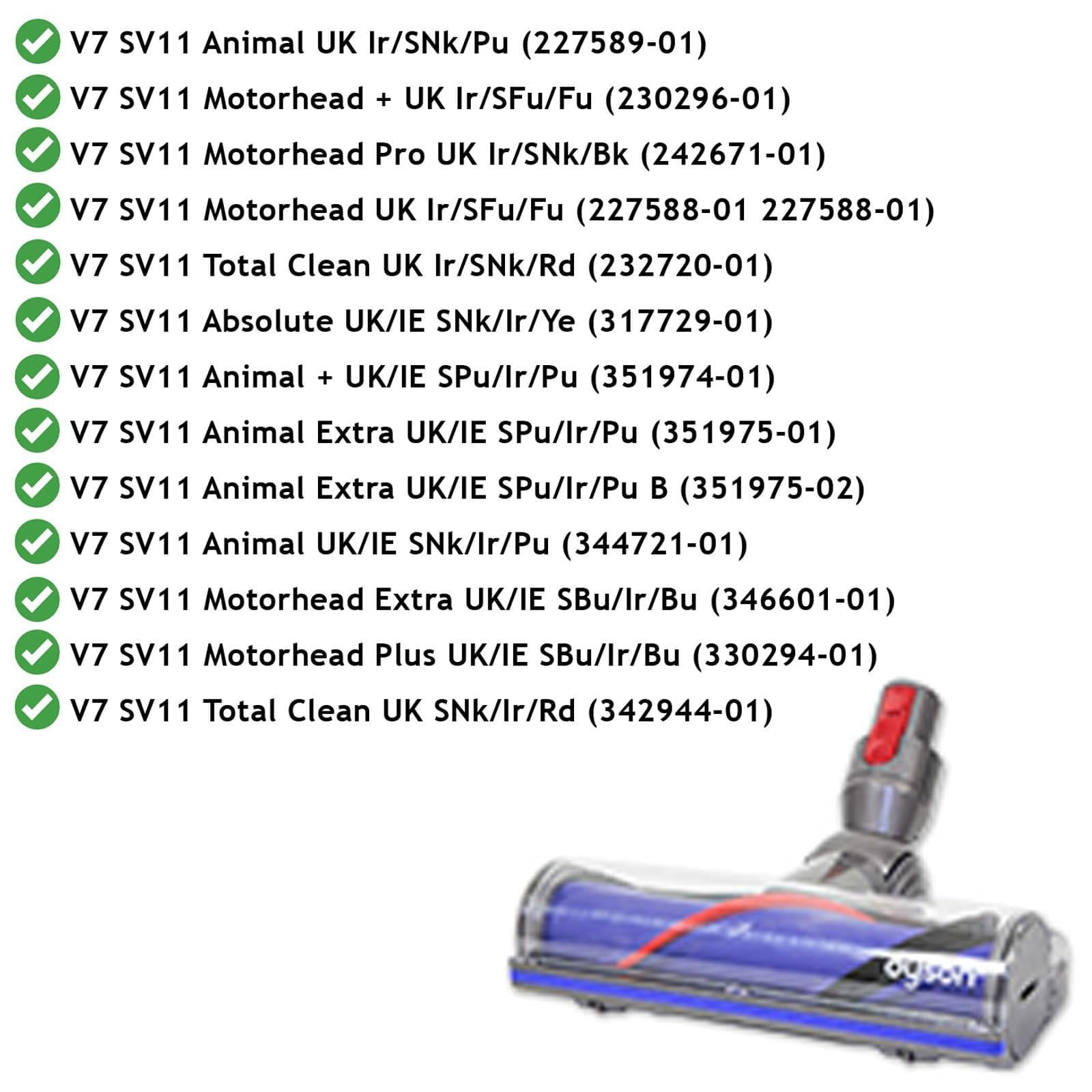 Genuine Dyson 968266-02 V7 Quick Release Motorhead Cleaner Head for Cordless Stick Vacuums - Review Image 2