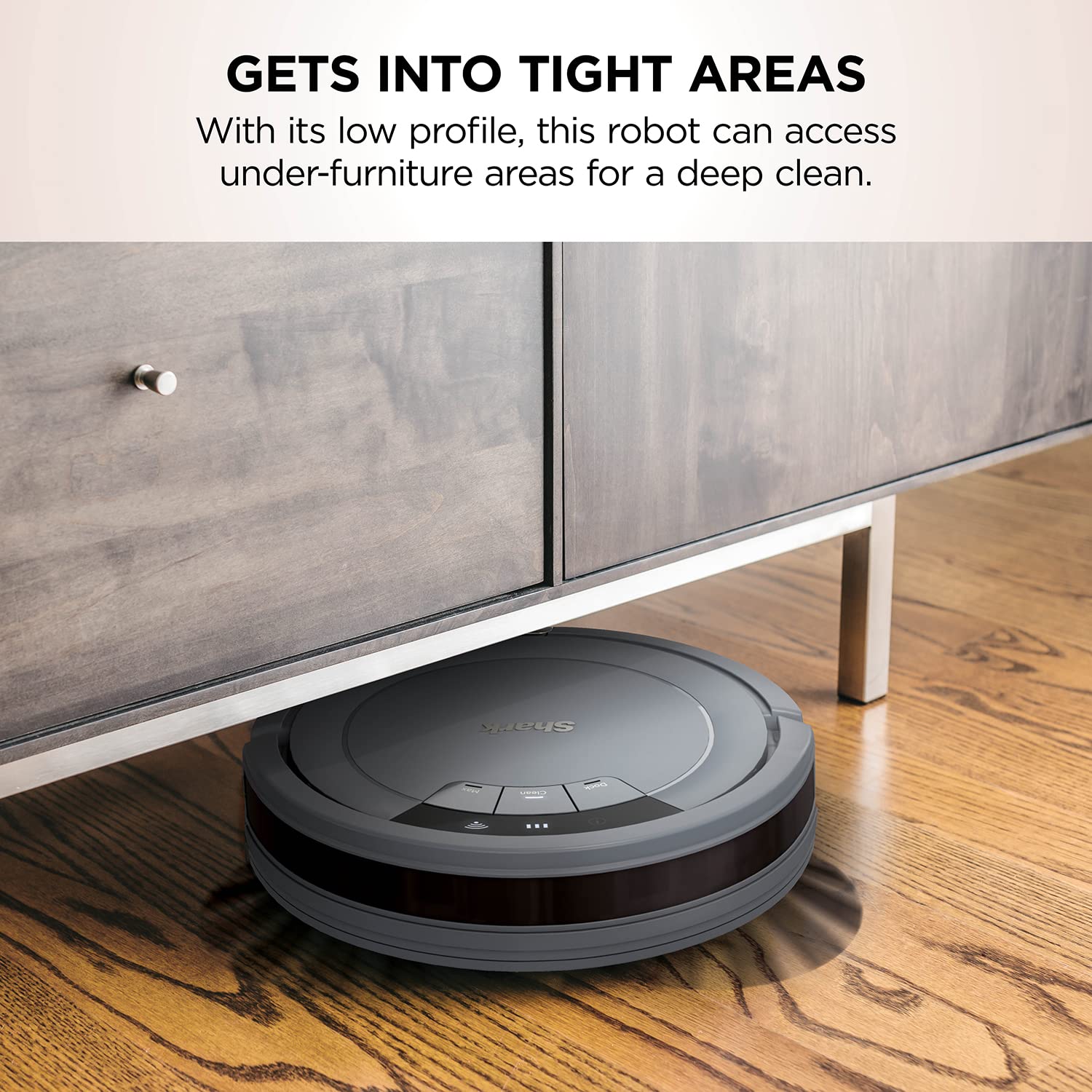 Certified Refurbished Shark AV753 Ion Robotic Vacuum Cleaner with Wi-Fi Connectivity, 120Min Runtime, Alexa Compatibility, Multi-Surface Cleaning, HEPA Filter, Gray - Review Image 2