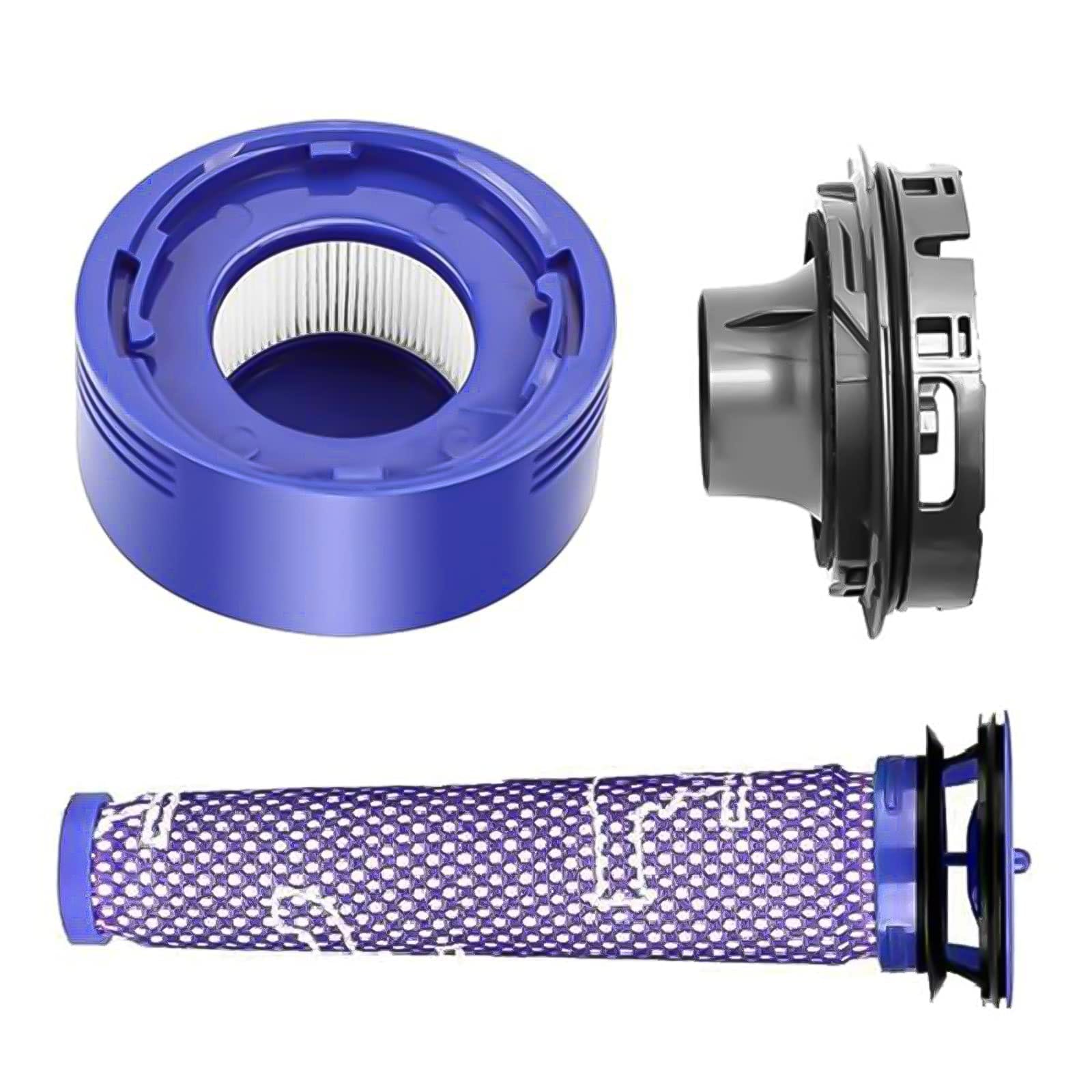 Ilovelife Filter Replacement & Motor Cover Kit for Dyson V7 V8 Animal and Absolute Cordless Vacuums - Compatible with Pet Hair Vacuum Cleaners
