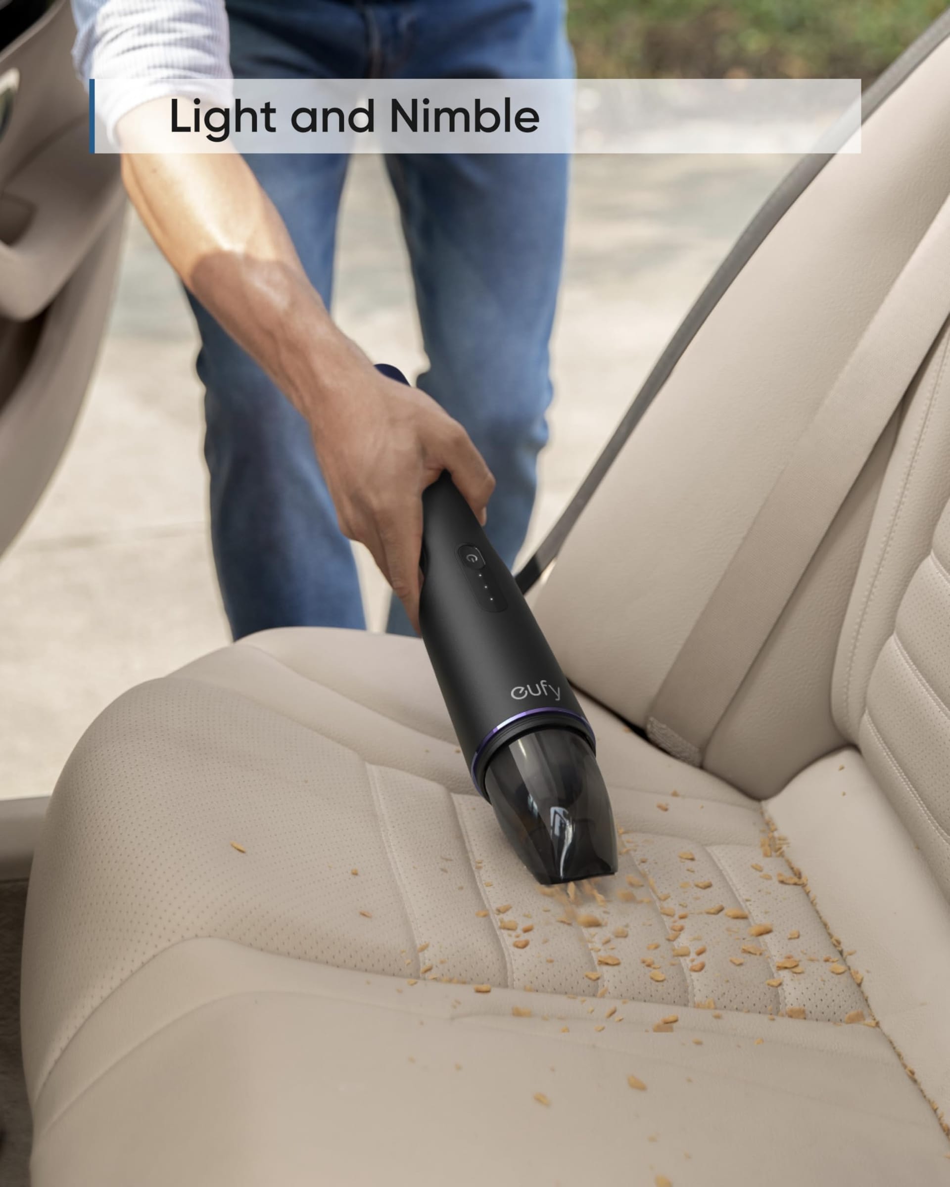 Eufy HomeVac H11 Cordless Handheld Vacuum Cleaner with Powerful Suction for Pet Hair - Review Image 4