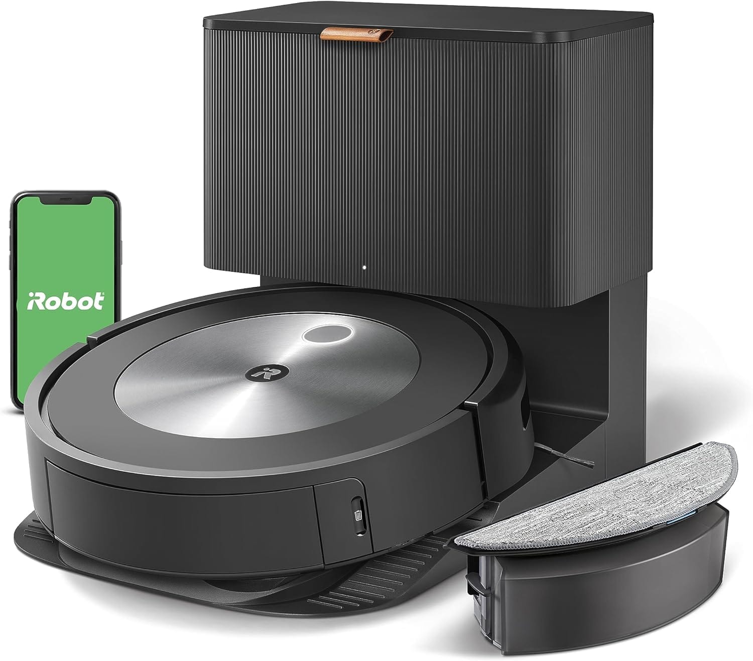 iRobot Roomba Combo J5+ Self-Emptying Robot Vacuum & Mop with PrecisionVision Navigation