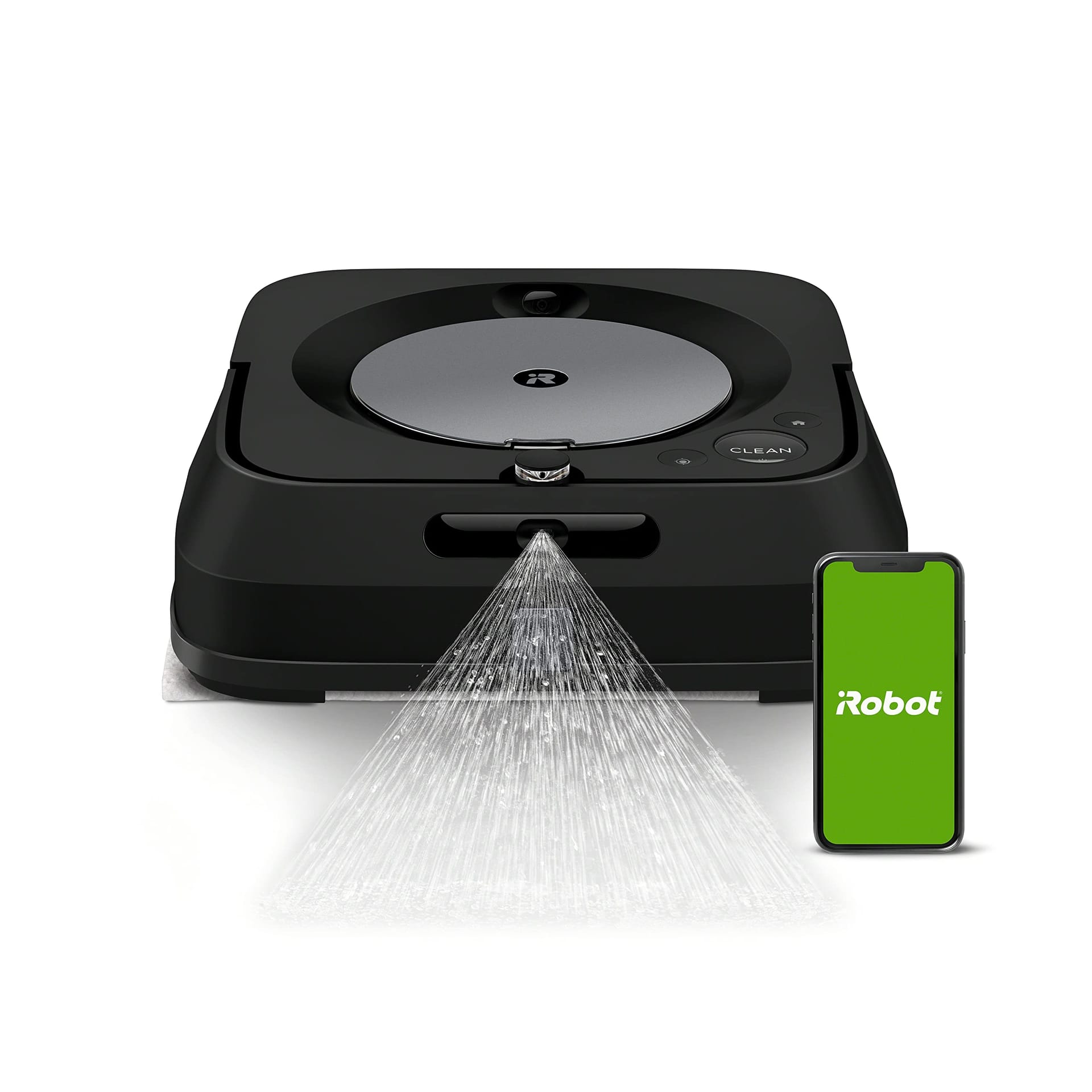 iRobot Braava Jet M6 6113 Ultimate Robot Mop - Wi-Fi Connected, Precision Jet Spray, Smart Mapping, Alexa Compatible, Ideal for Multiple Rooms, Graphite