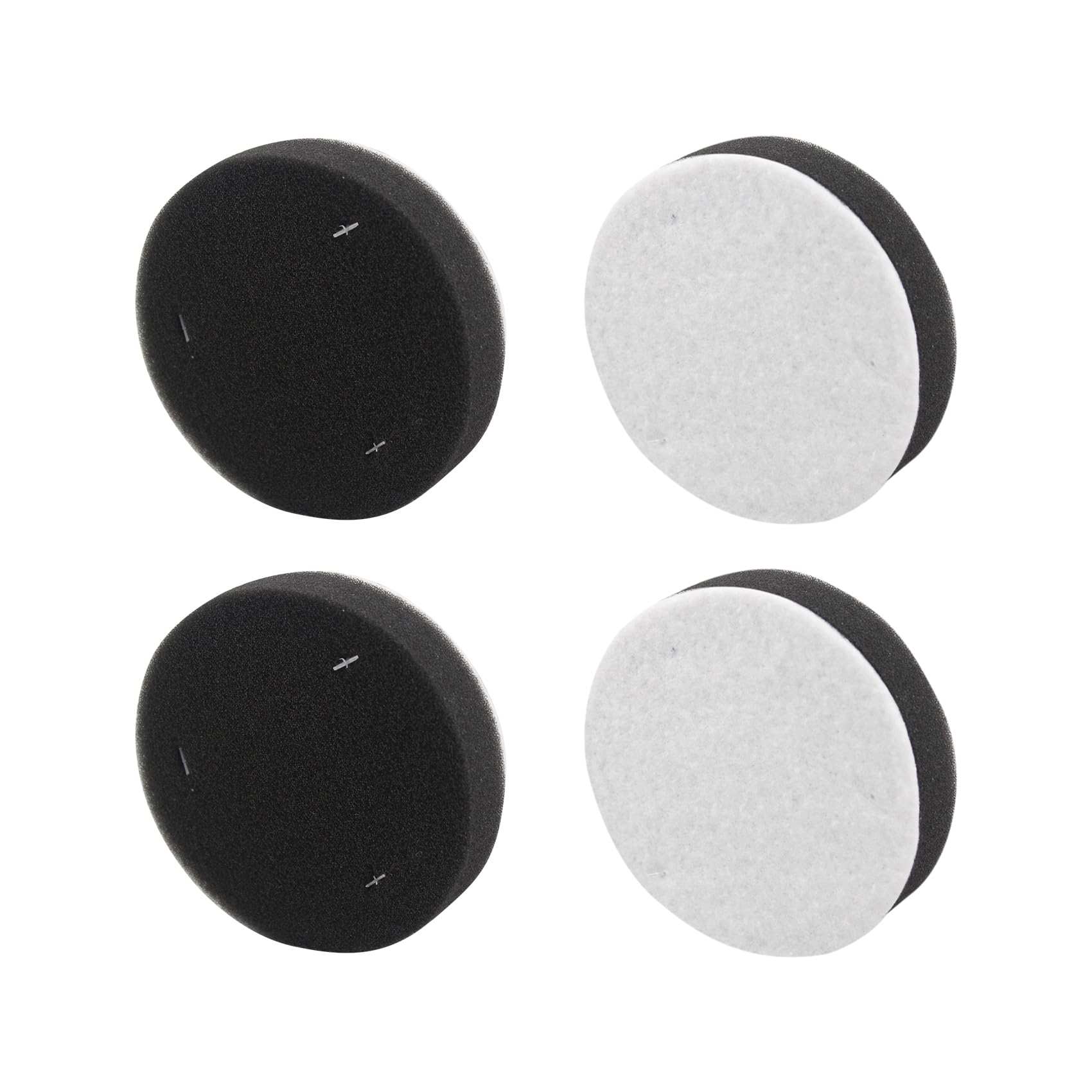 4-Pack HEPA Replacement Filter for Eureka NEU100 Airspeed Compact Bagless Upright Vacuum (NEU100, NEU10AE4, NEU10AE5, NEU102 Series), Part # E0106