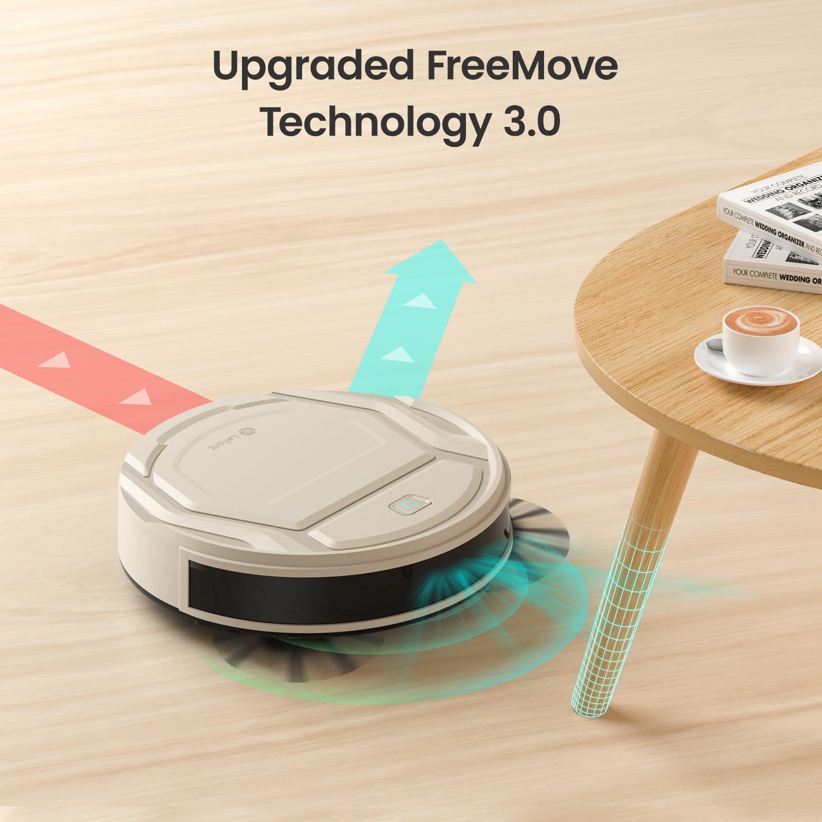 Lefant Robot Vacuum M210 Pro - Powerful 2200Pa Suction, Self-Charging, Ideal for Pet Hair, Hardwood Floors - Review Image 3