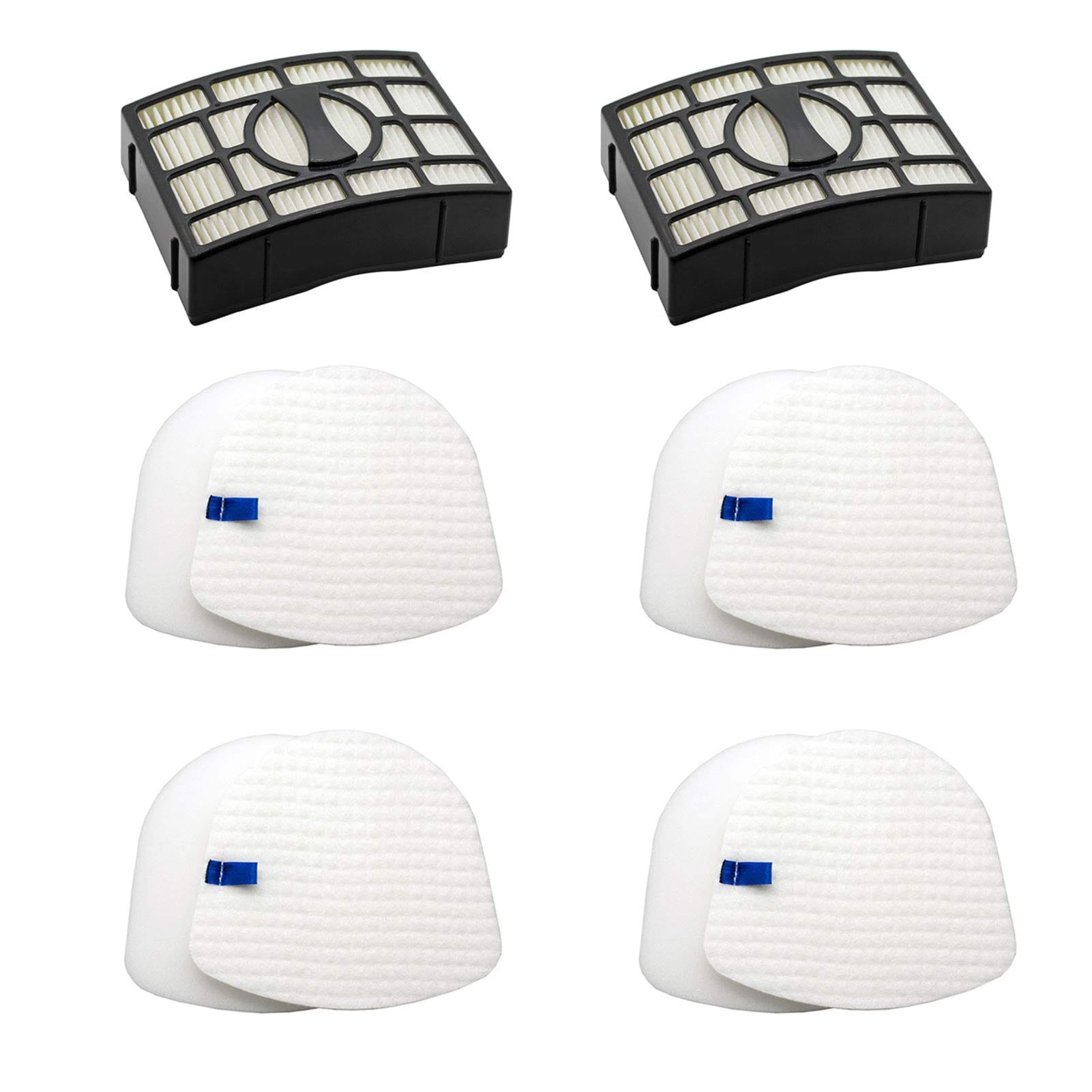 Replacement Filter Kit for Shark Navigator Zero-M Lift-Away & Rotator Vacuum Models