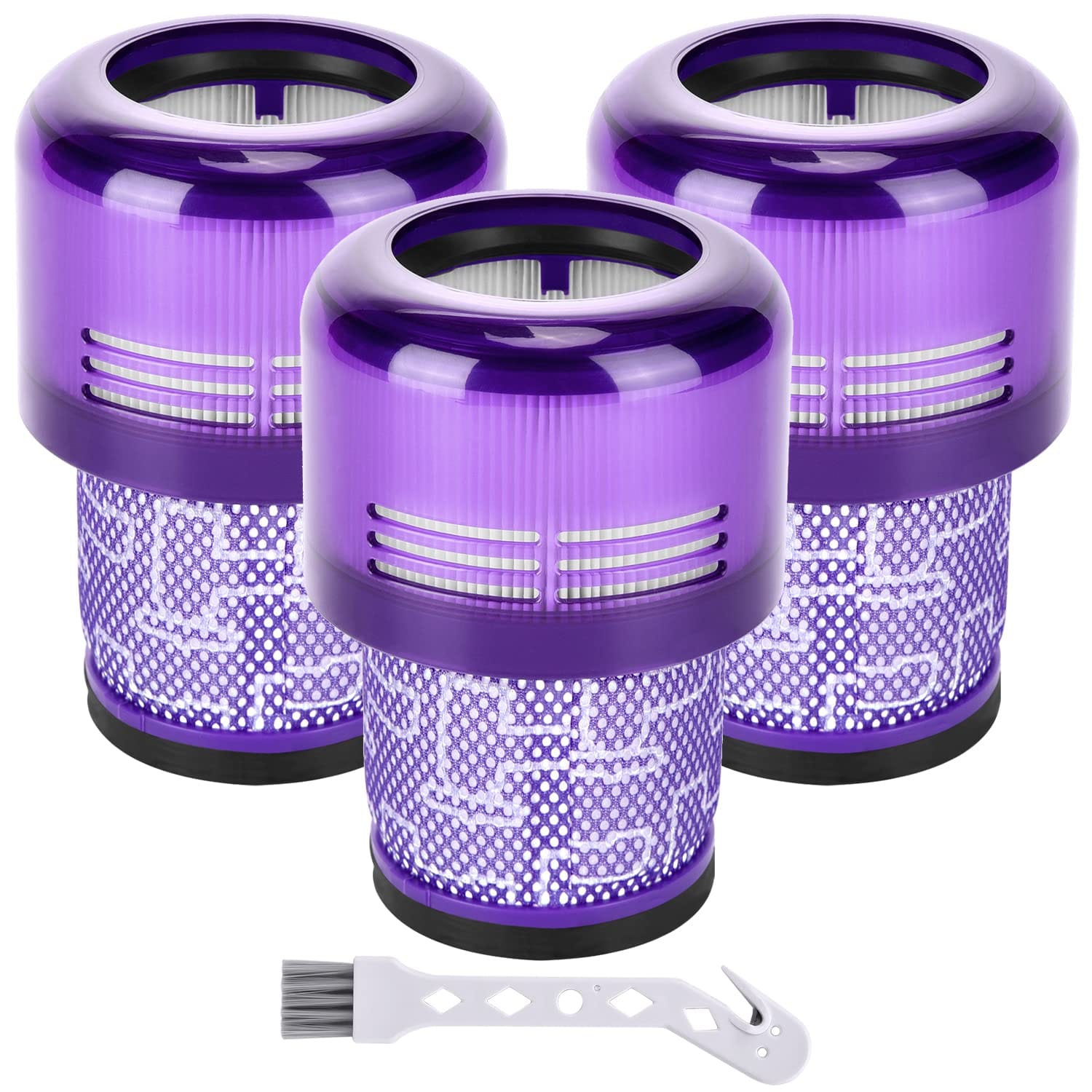HEPA Filter Replacement Set for Dyson V11, V15 Detect Cordless Vacuum - 3 Pack