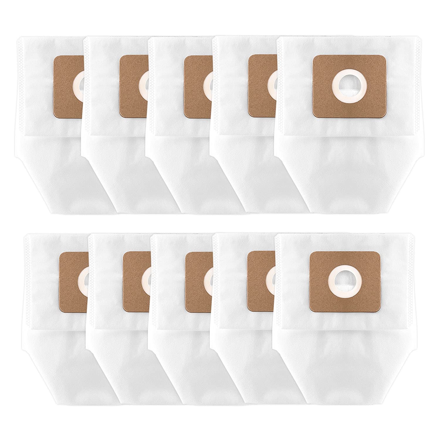 10-Pack Replacement VACBP6 HEPA Filter Bags for Atrix Ergo 8 Quart Backpack Vacuum