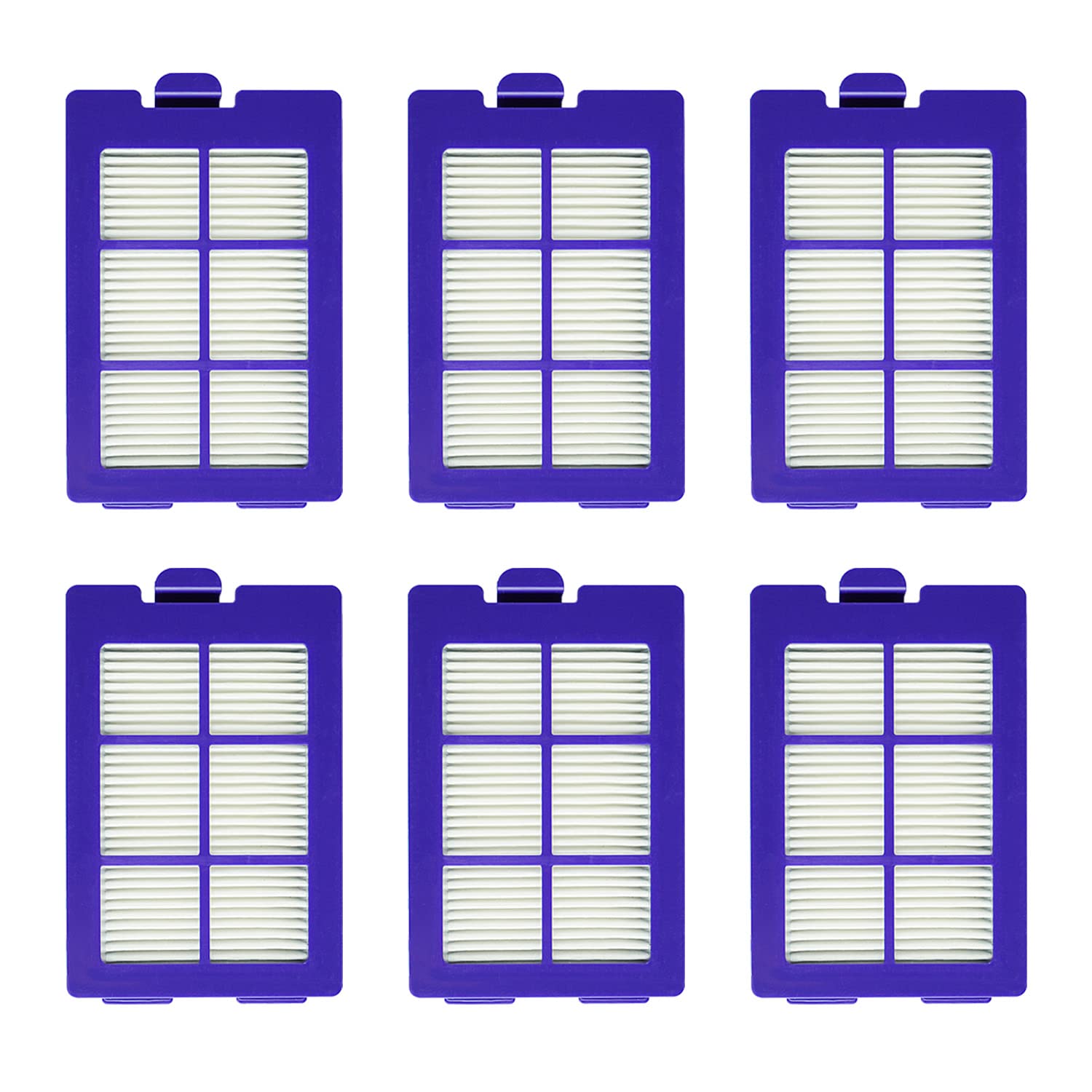 Replacement Bbt Bamboost Filters for Eufy RoboVac X8 Hybrid - Pack of 6