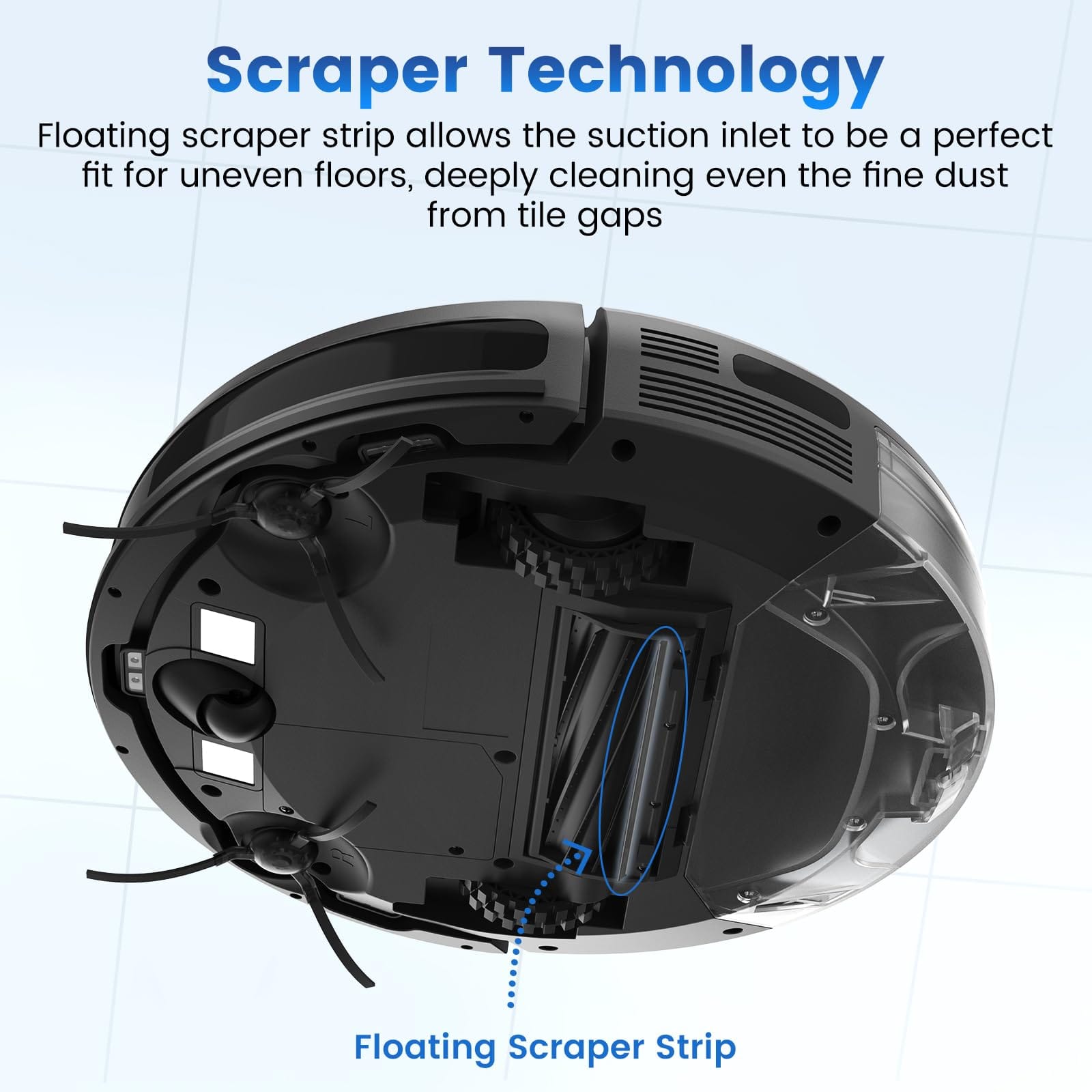 Airrobo P30 Robot Vacuum and Mop with 3000Pa Strong Suction Power, Wi-Fi/App/Alexa, Self-Charging, HEPA Filter, Lightweight Design - Review Image 5