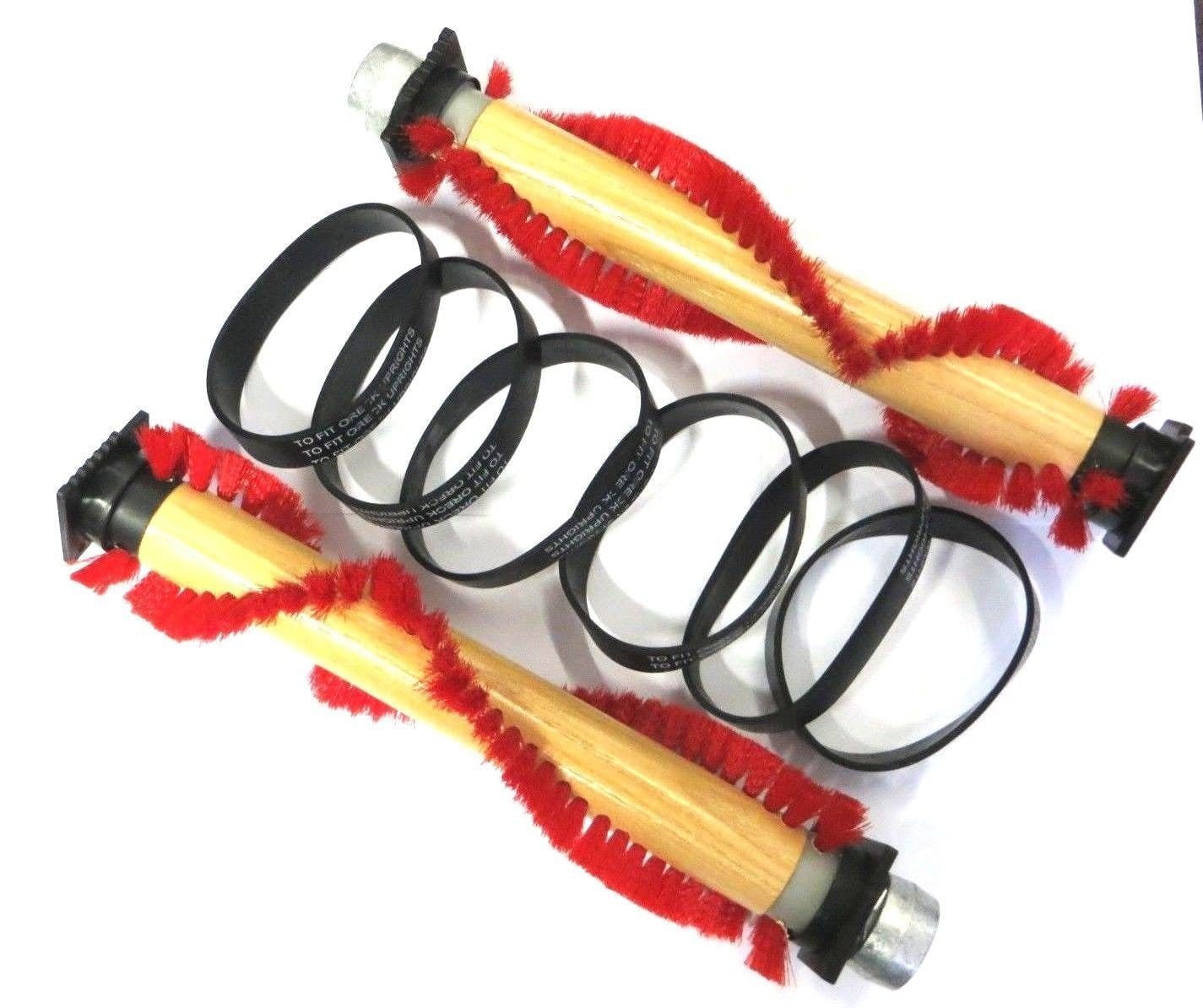 Replacement Roller Brush for Oreck XL Vacuums with 2 Brushes & 6 Belts