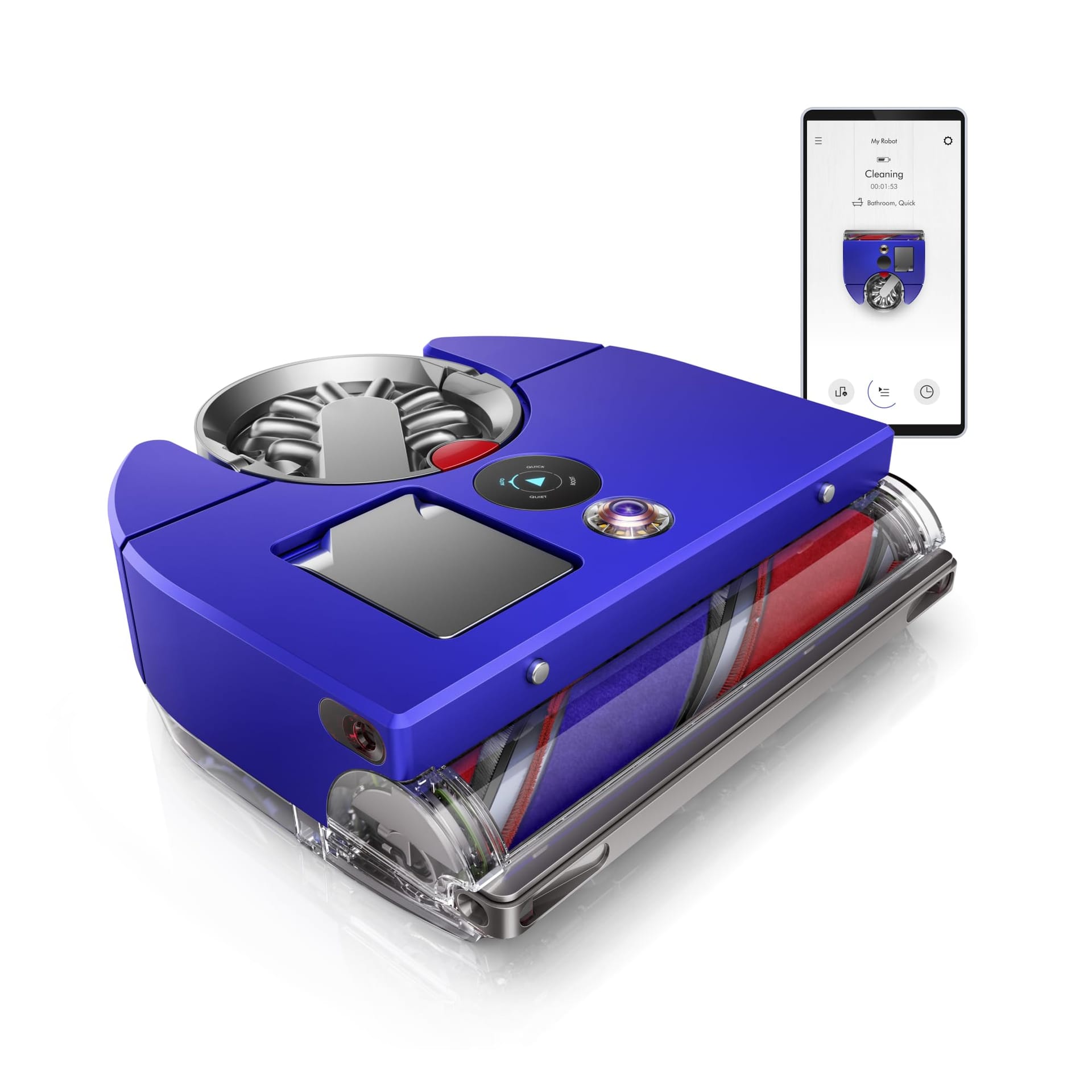 Dyson 360 Vis Nav Robot Vacuum Cleaner for Hardwood Floors - Lightweight & Powerful