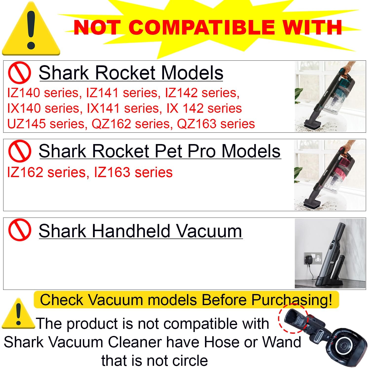 Horsehair Vacuum Dust Brush Attachment Set with Hose Adapters | 3 Pack 1-1/4 Inch Round Brushes | Vacuum Cleaner Accessories - Review Image 4