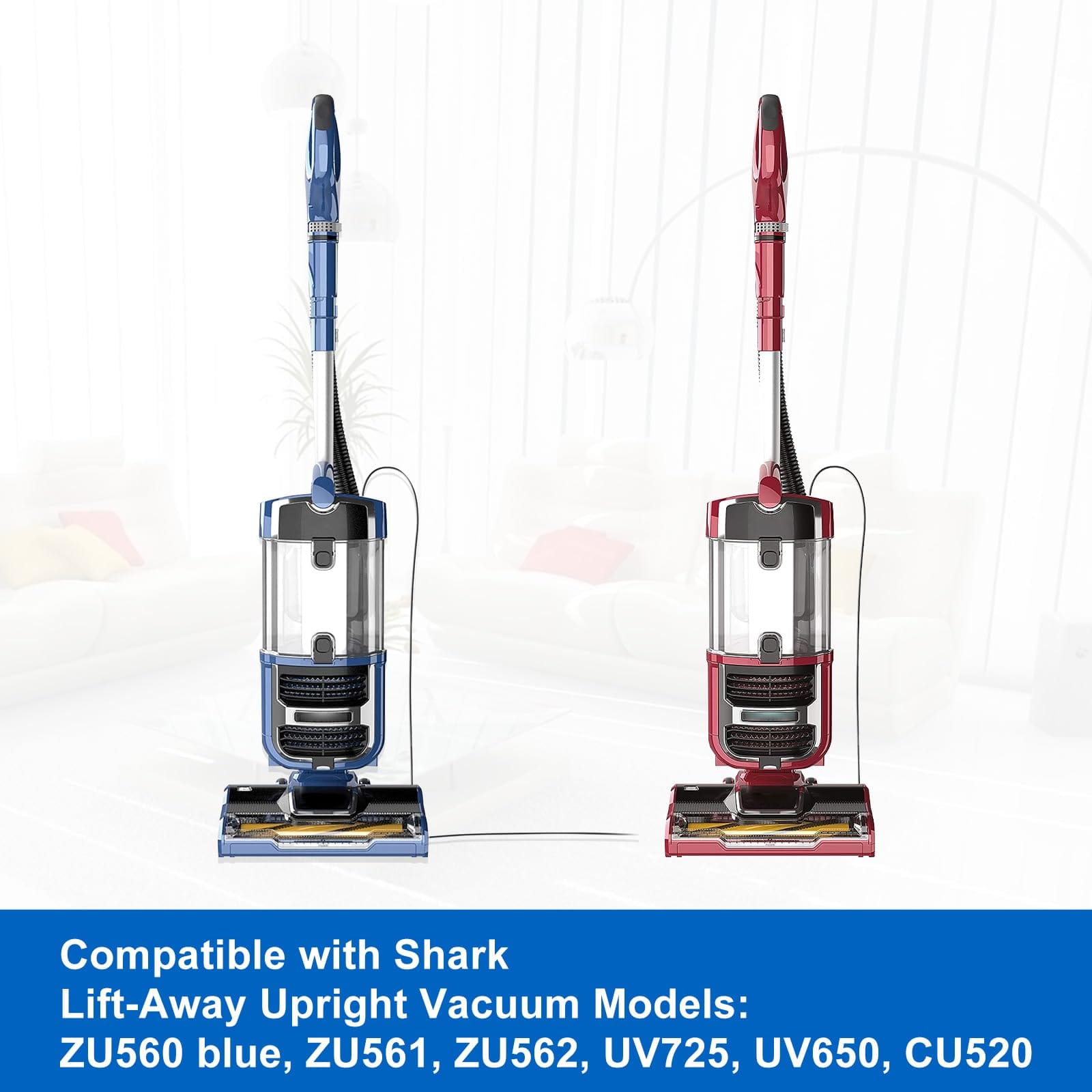 Upgraded Replacement Hose Handle for Shark Navigator Rotator Lift-Away Upright Vacuum Models Zu560, Zu561, Zu562, UV725, UV650, CU520 - Blue/Gray - Review Image 4