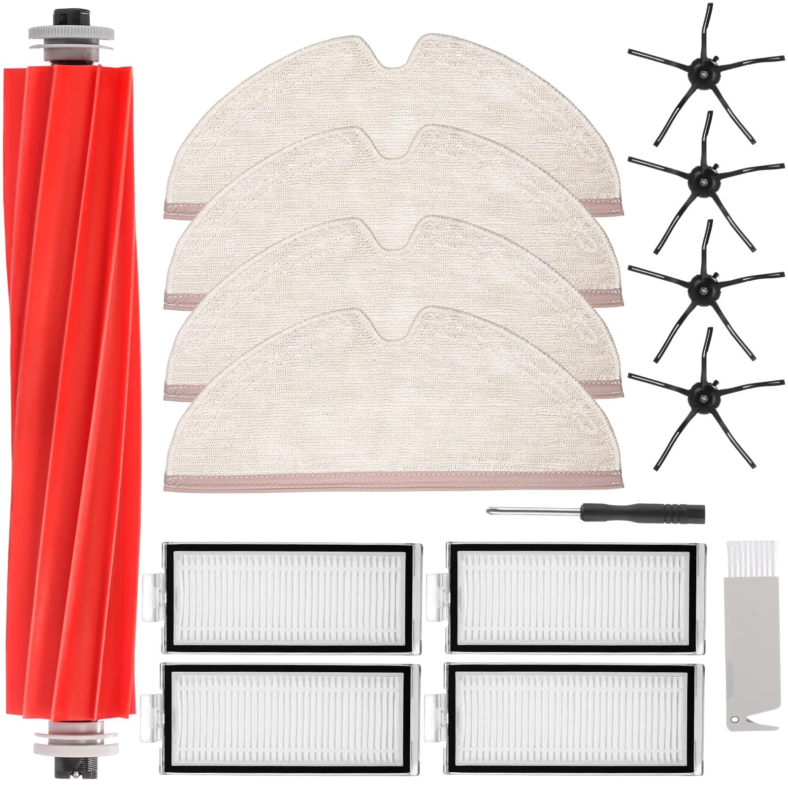 Isinlive Q7 Q7+ Q7 Max+ Replacement Accessories Kit for Roborock Robot Vacuum Cleaner