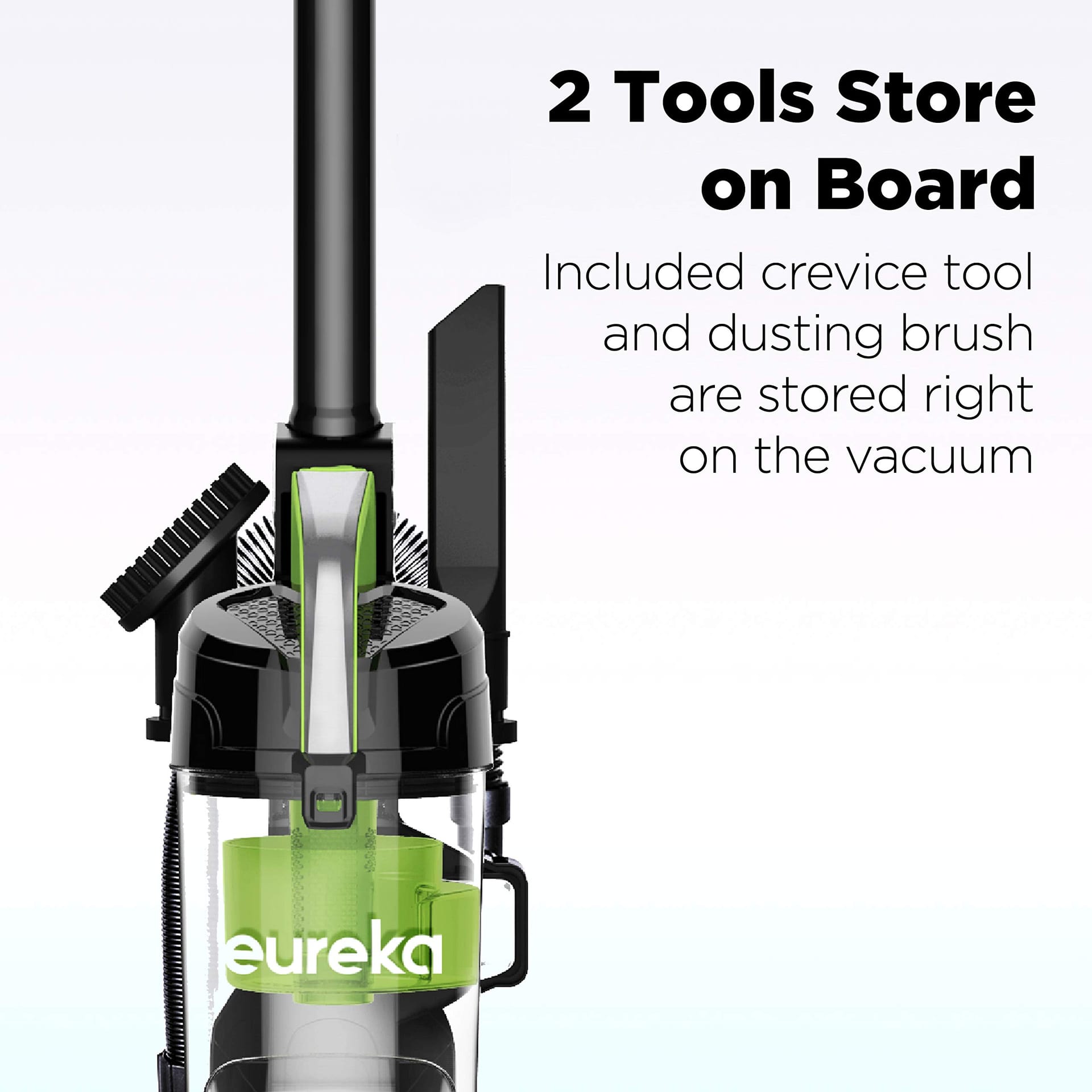 Eureka Airspeed Ultra-Lightweight Compact Bagless Vacuum Cleaner - Powerful Suction for Hardwood Surfaces, Neu10Ae4, Red - Review Image 4