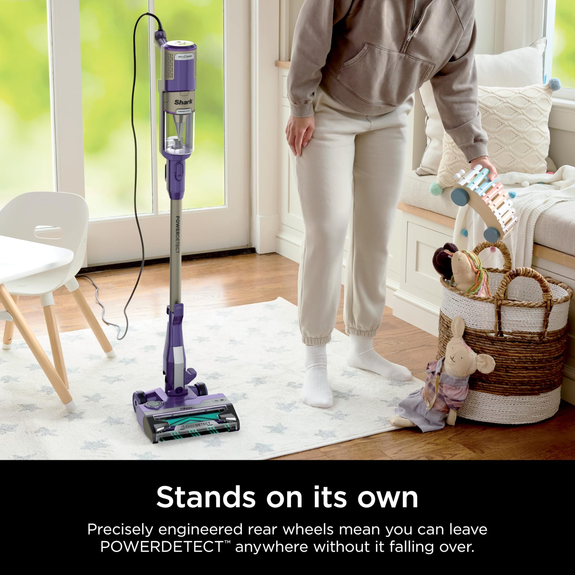 Shark Powerdetect Ultra-Light Corded Stick Vacuum with Duoclean Technology and Self-Cleaning Brushroll - Review Image 5