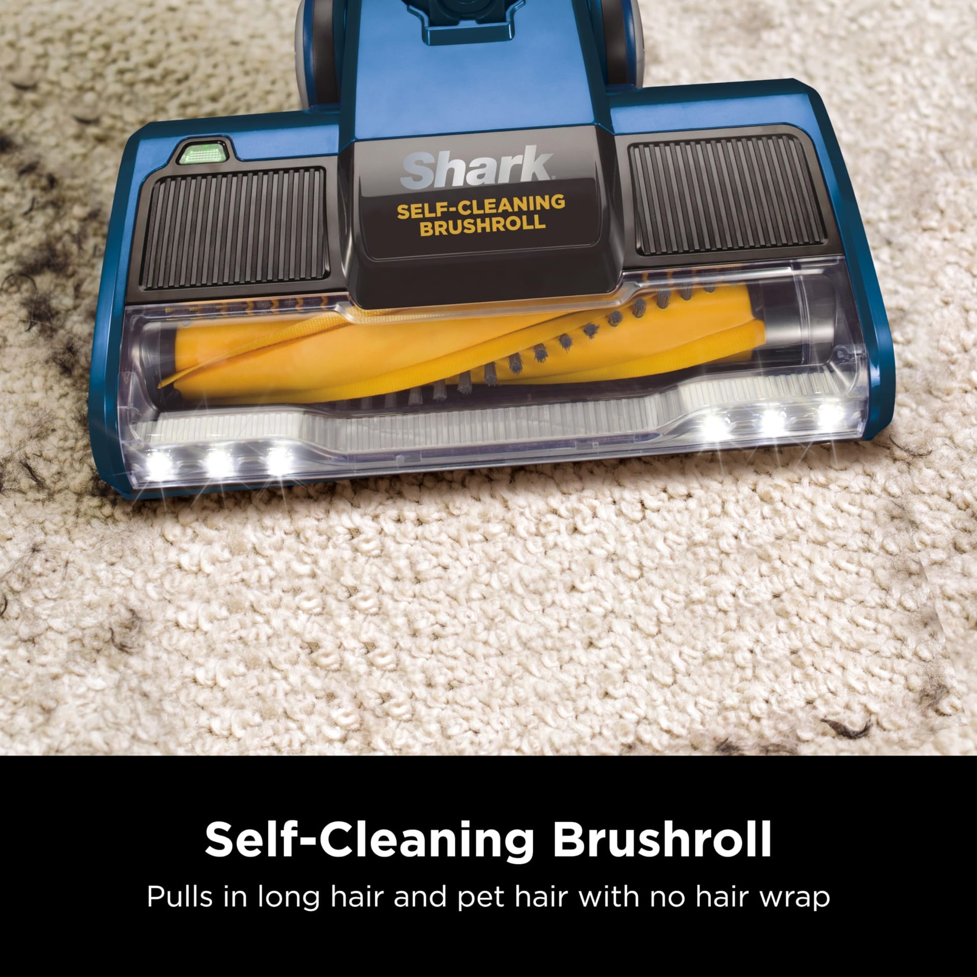 Shark Rocket HV343AMZ Corded Stick Vacuum with Self-Cleaning Brushroll, Lightweight & Maneuverable - Ideal for Pet Hair Pickup, Converts to Hand Vacuum, Crevice & Upholstery Tools Included, Blue/Silver - Review Image 5