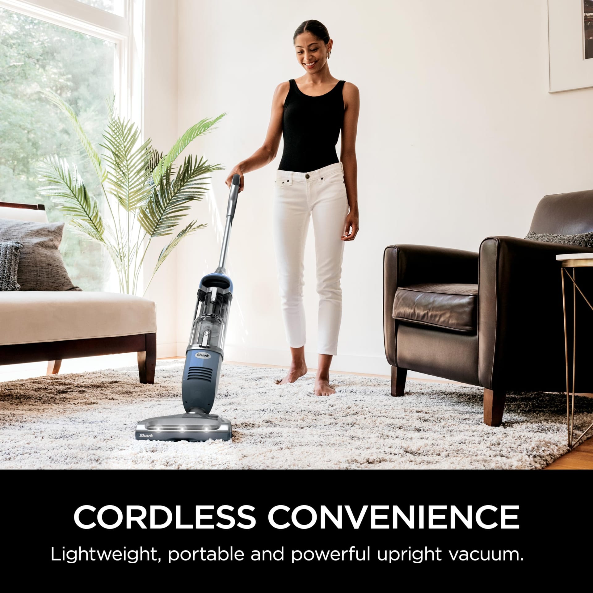 Cordless Stick Vacuum - Shark Freestyle Pro with XL Dust Cup and Precision Charging, Blue - Review Image 2