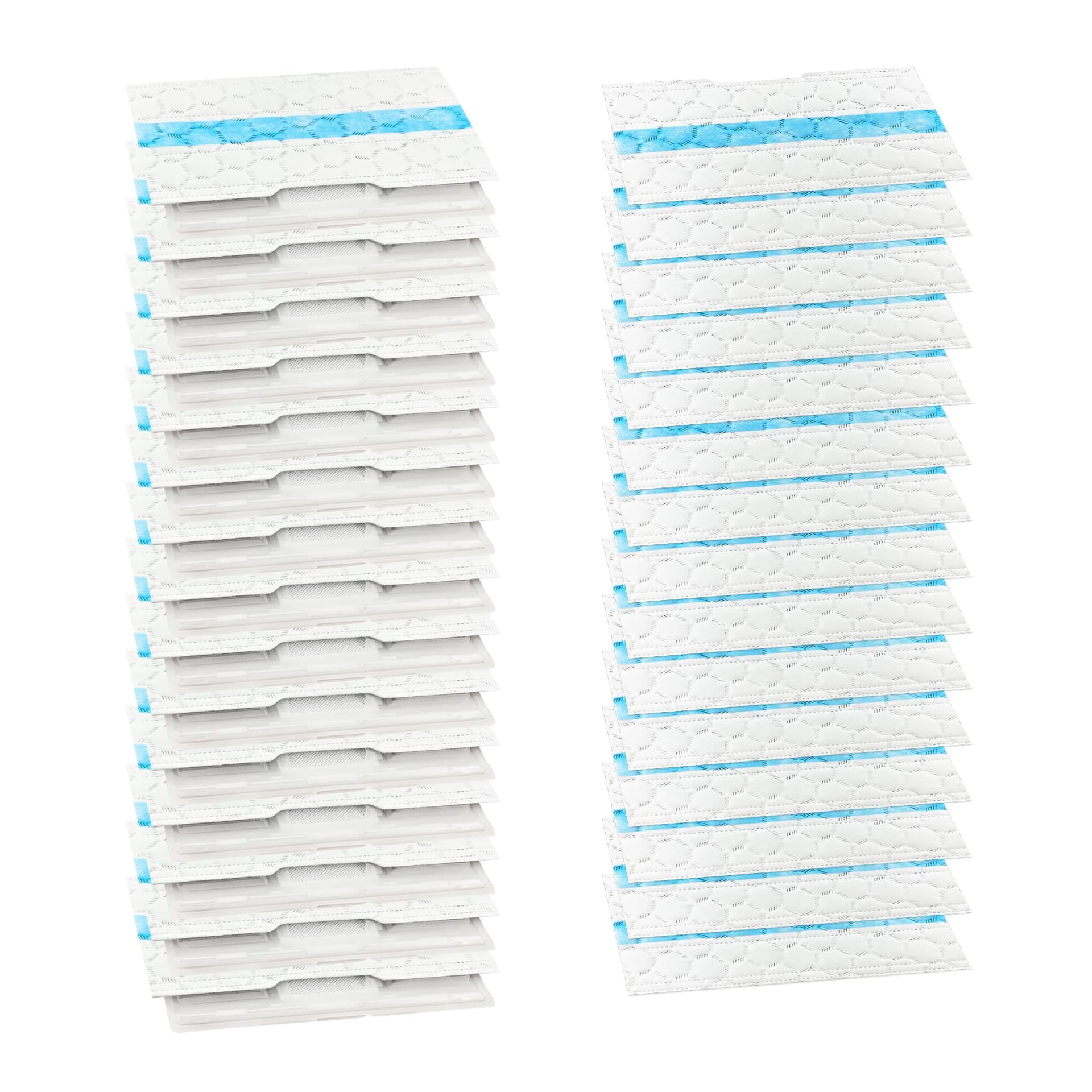 Shark Vacmop Replacement Pads 30 Pack - Compatible with VM252, VM251, VM250, VM200, VM190 - 15 Dust Chambers Included