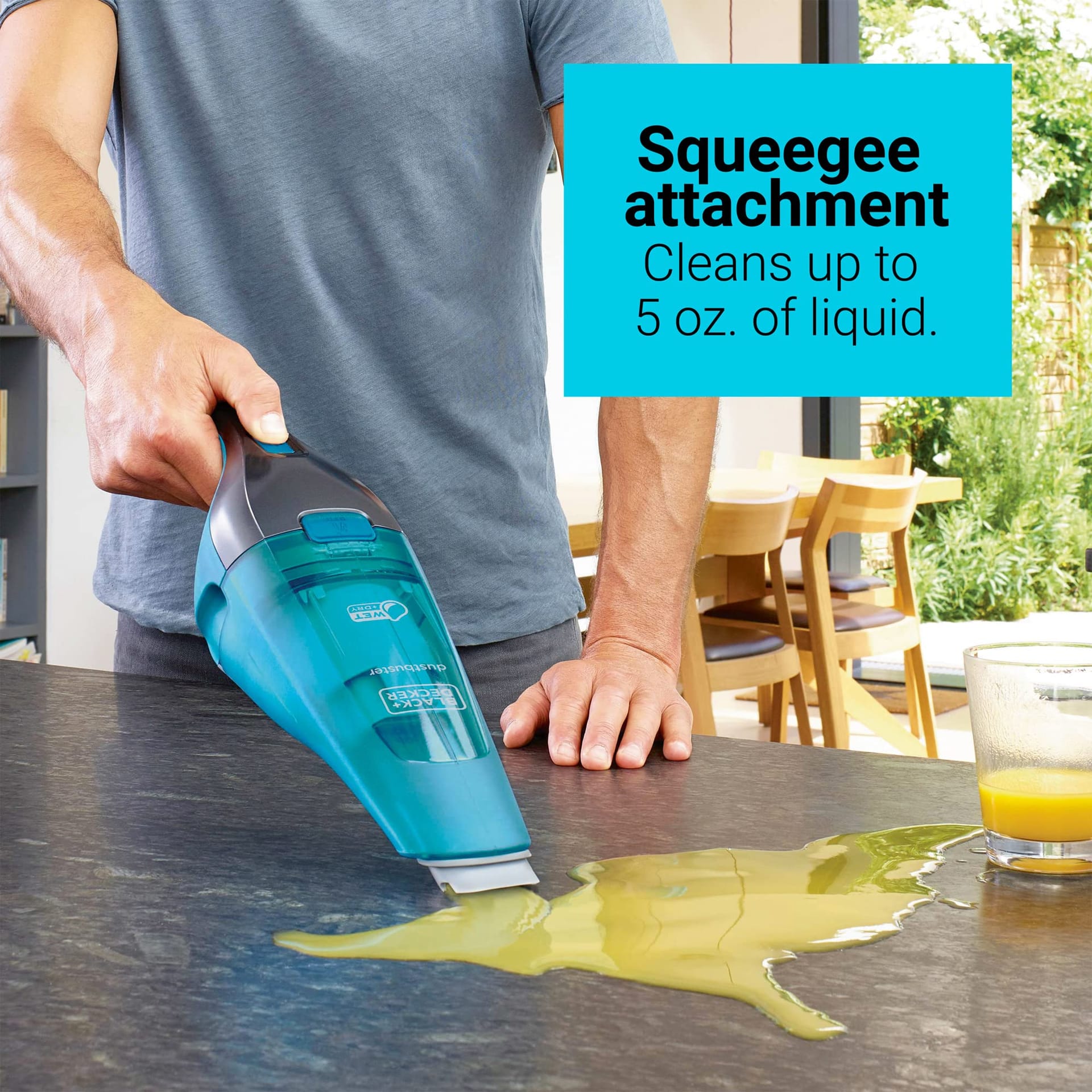 Black+Decker Dustbuster Wet/Dry Handheld Vacuum - Cordless Hand Vac (Hnvc215Bw52) for Pet Hair and Quick Clean-Ups - Review Image 3