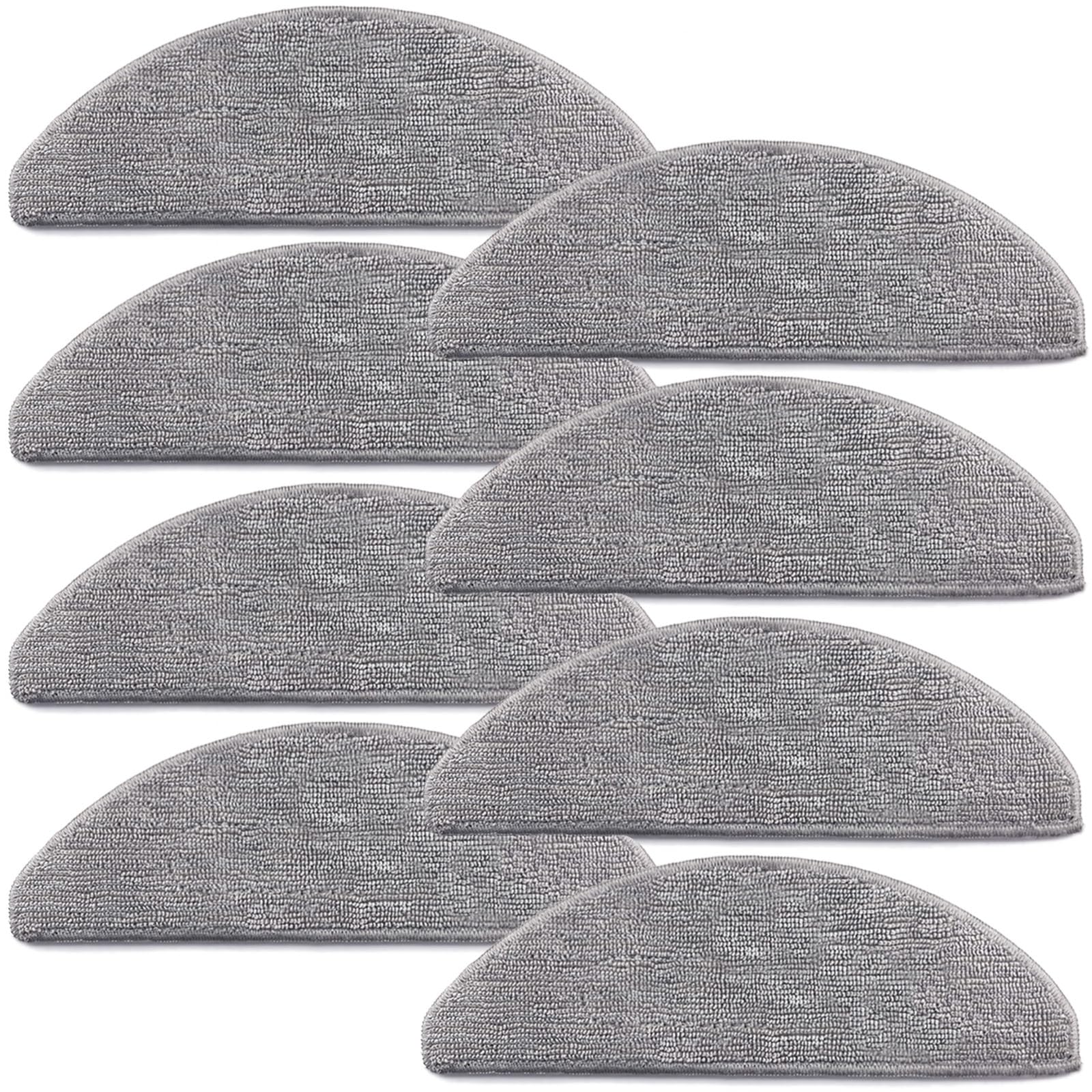 8 Pack I5 Robot Vacuum Cleaner Mop Pads for Roomba Combo I5, I5+, J5, J5+ - Washable & Reusable