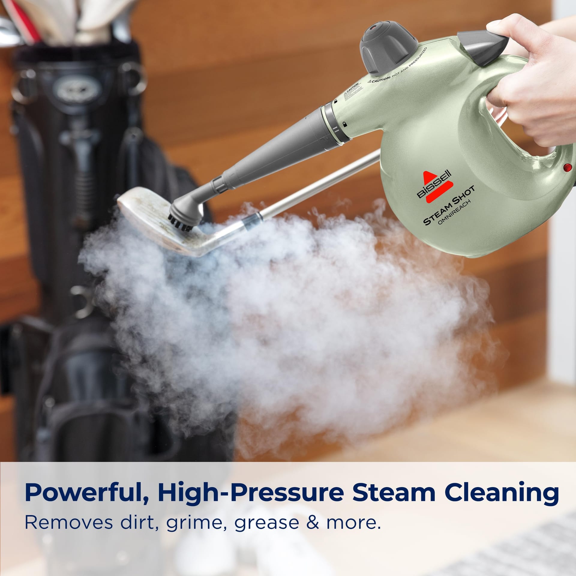 Bissell Steam Shot Omnireach Handheld Steam Cleaner - Lightweight Eco-Friendly Cleaning Tool - Review Image 3