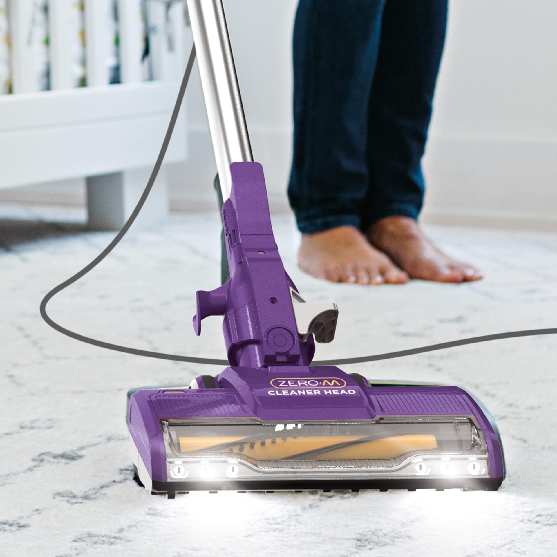 Shark Zs351 Rocket Corded Ultra-Light Vacuum with Zero-M Anti-Hair Wrap Technology, XL Dust Cup, Hand Vacuum Mode, Swivel Steering - Plum Purple - Review Image 2